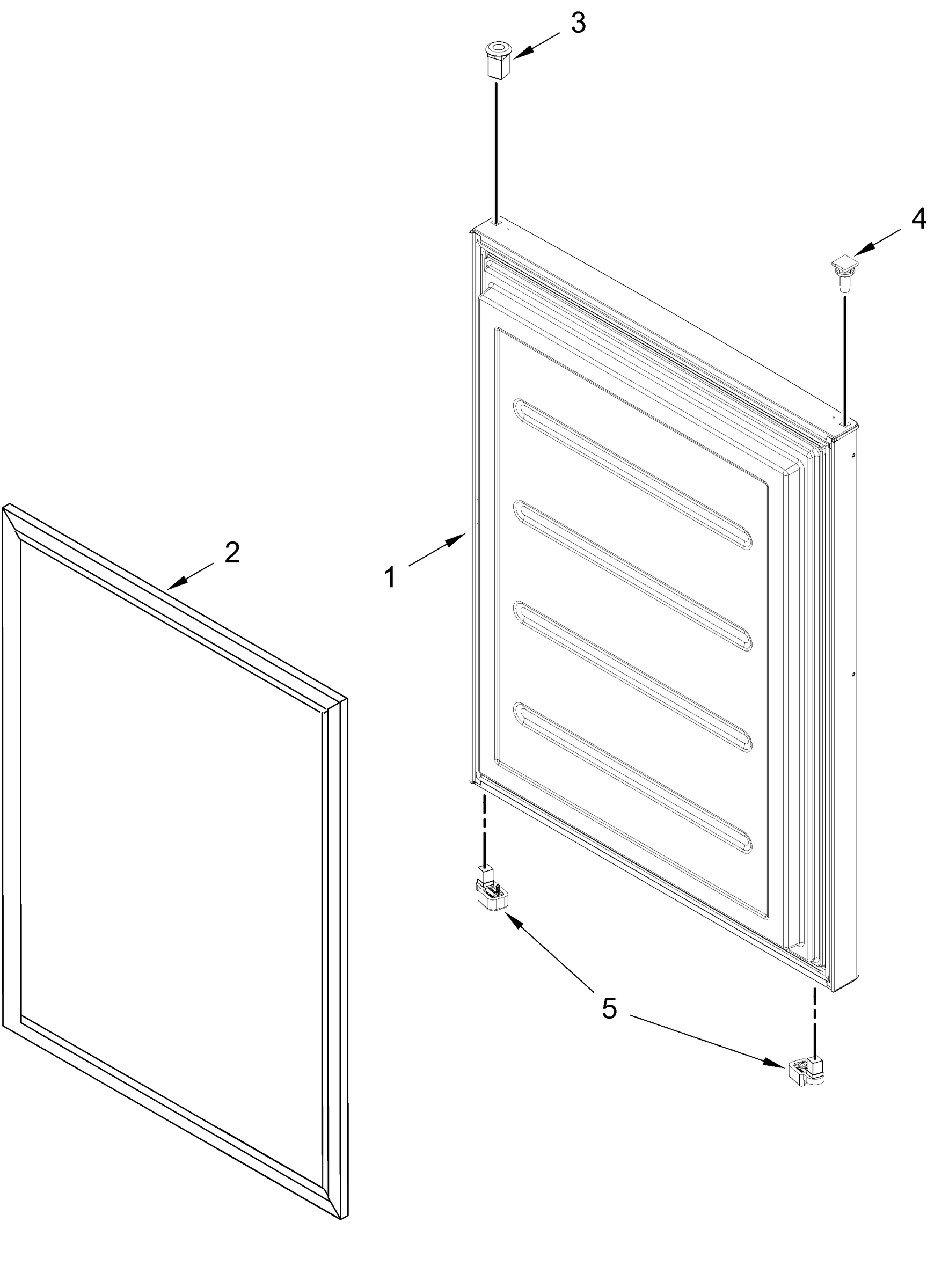 FREEZER DOOR PARTS