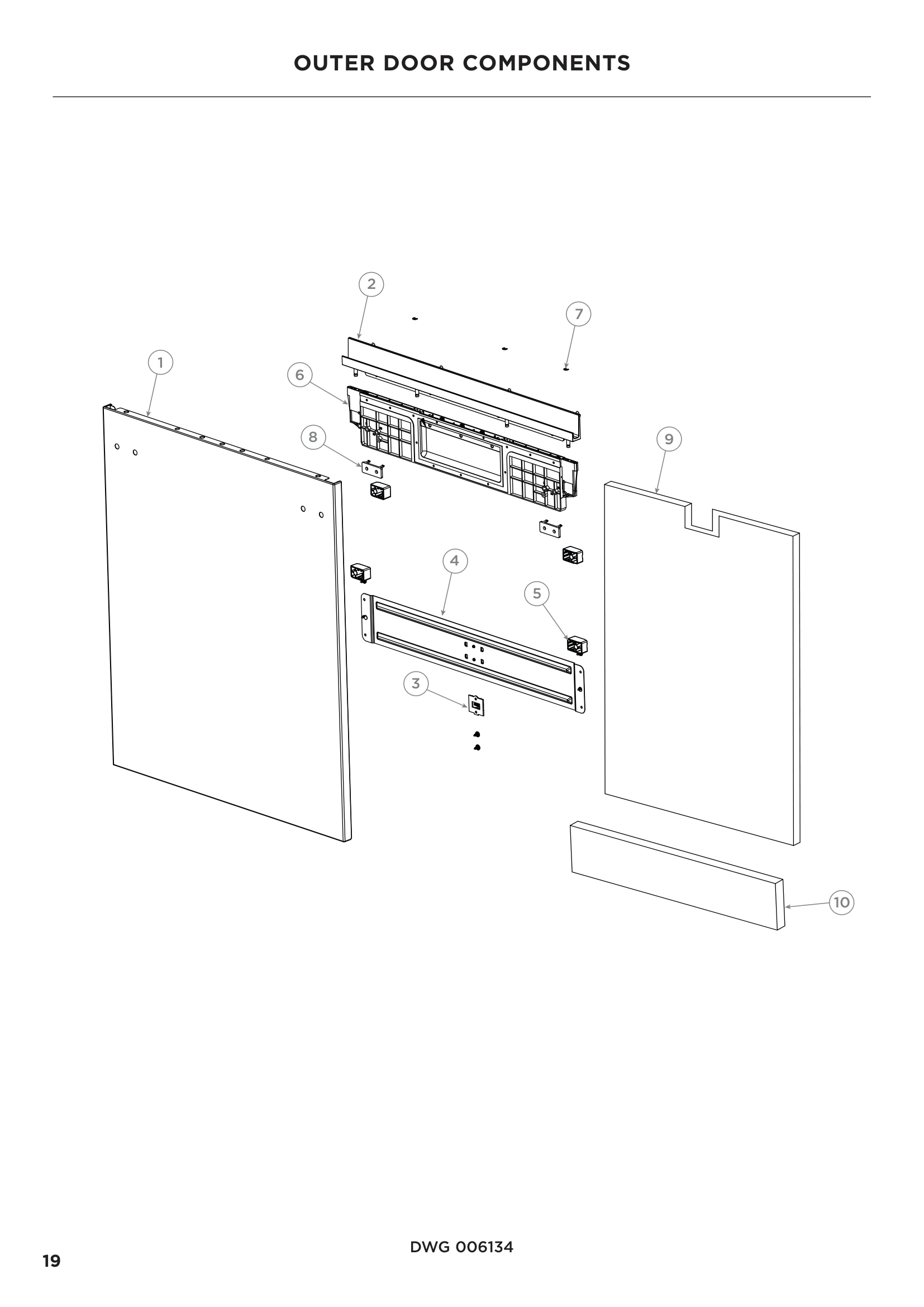 OUTER DOOR COMPONENTS