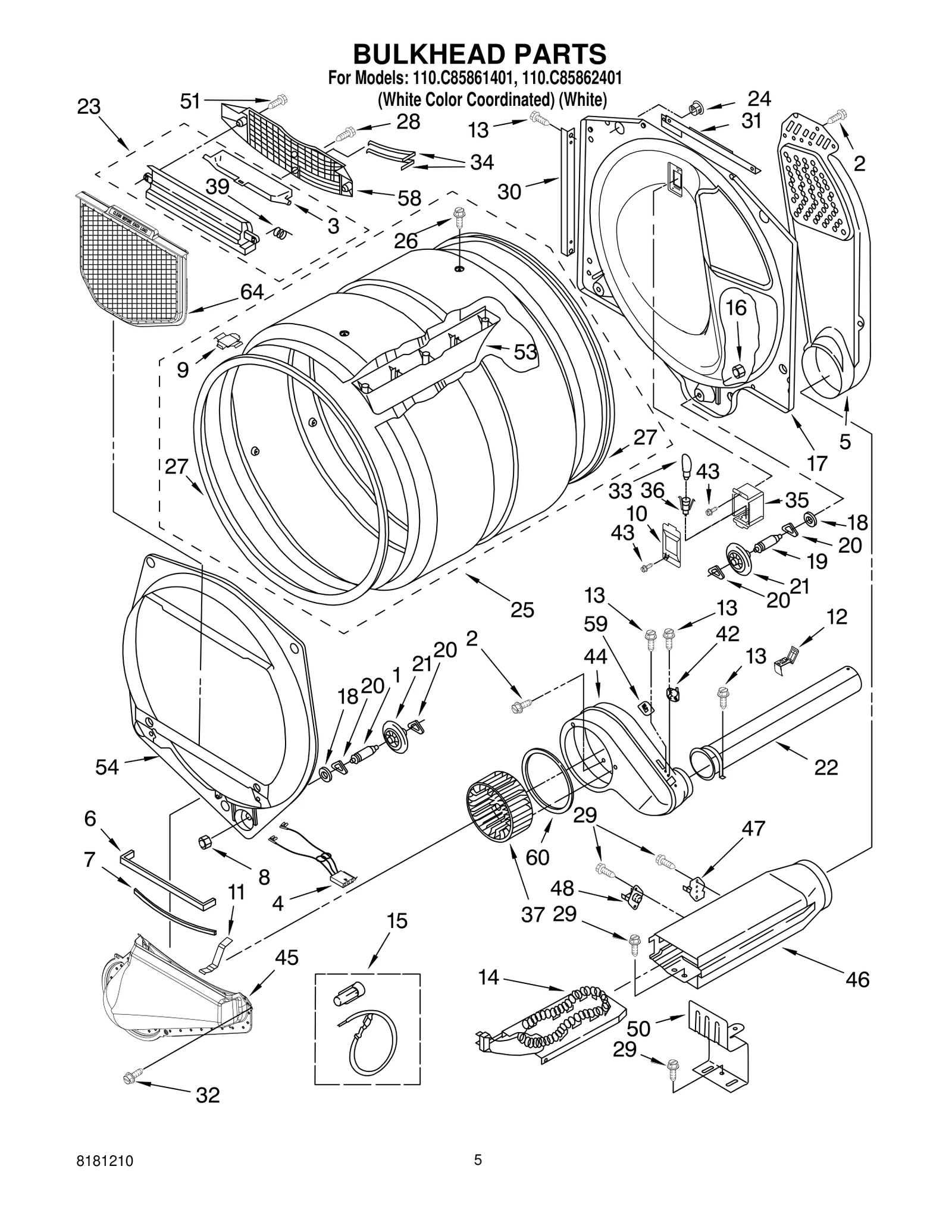 BULKHEAD PARTS