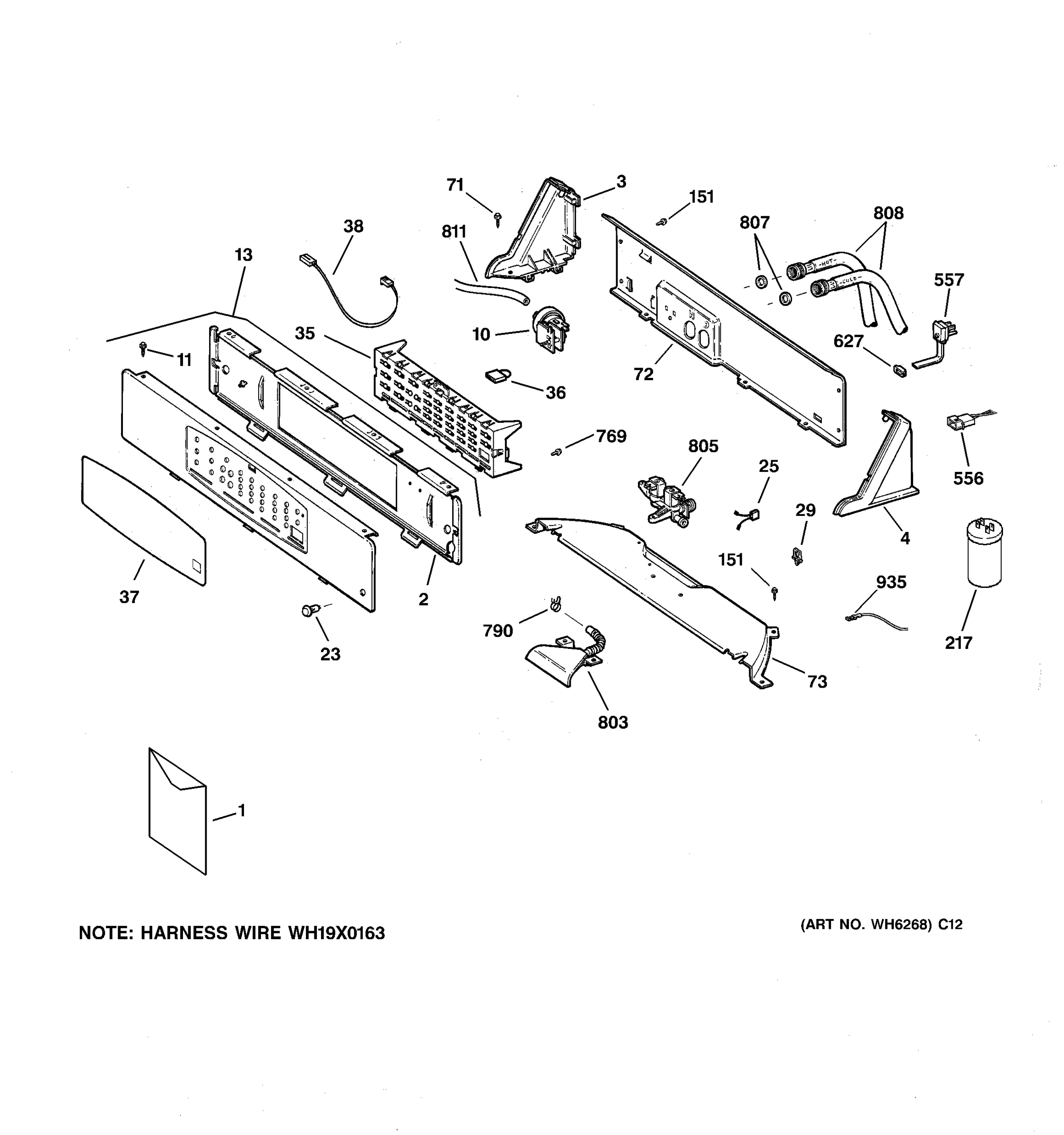 CONTROLS & BACKSPLASH