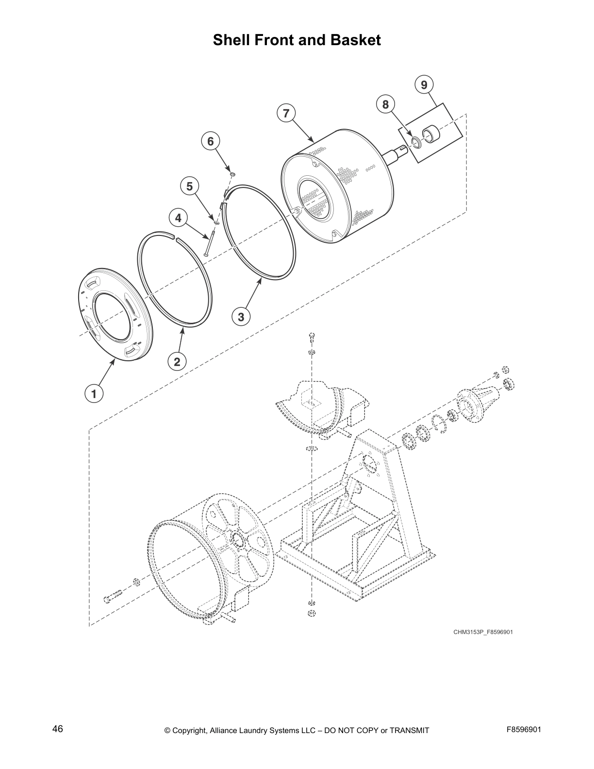 Shell Front and Basket
