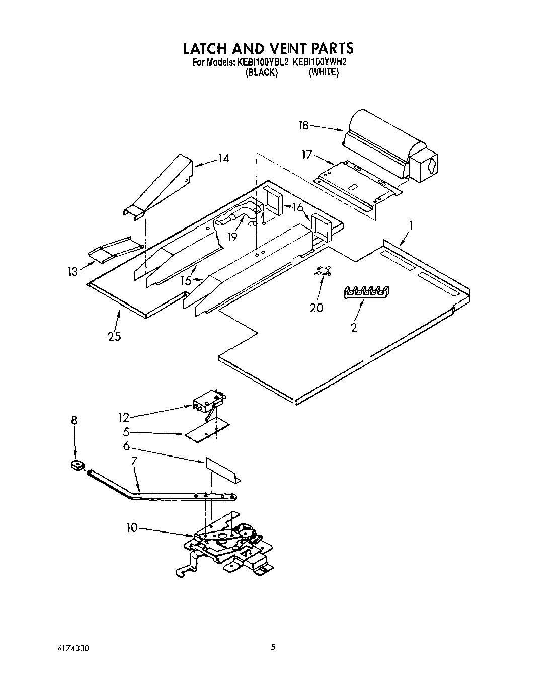 04 - LATCH AND VENT, OPTIONAL