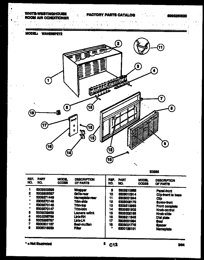 02 - CABINET PARTS