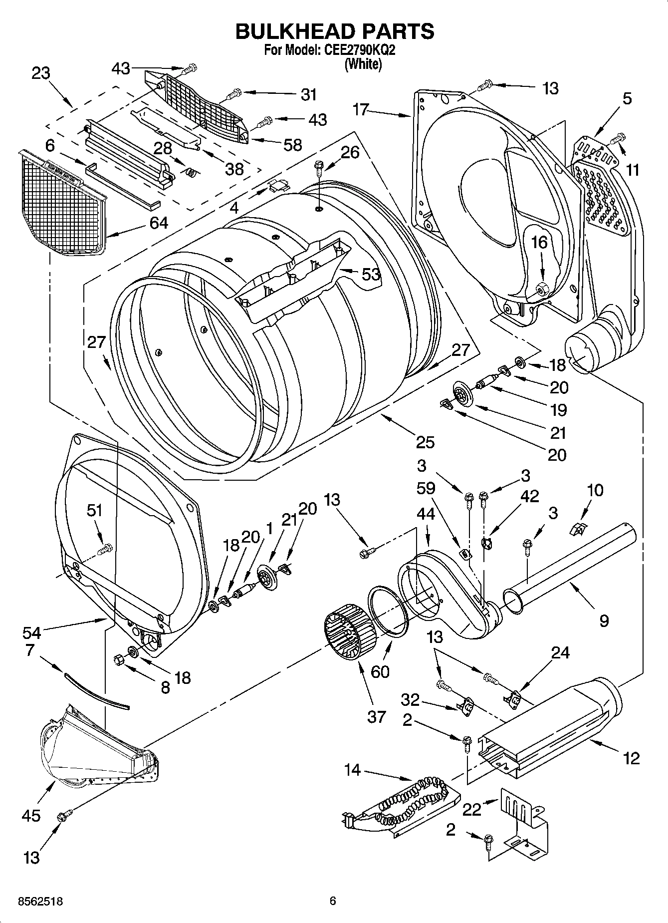 03 - BULKHEAD PARTS AND OPTIONAL PARTS (NOT INCLUDED)
