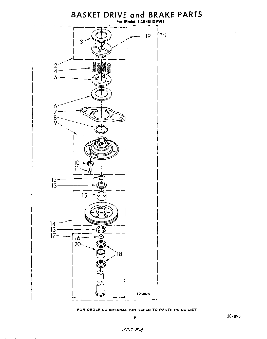 08 - BASKET DRIVE AND BRAKE