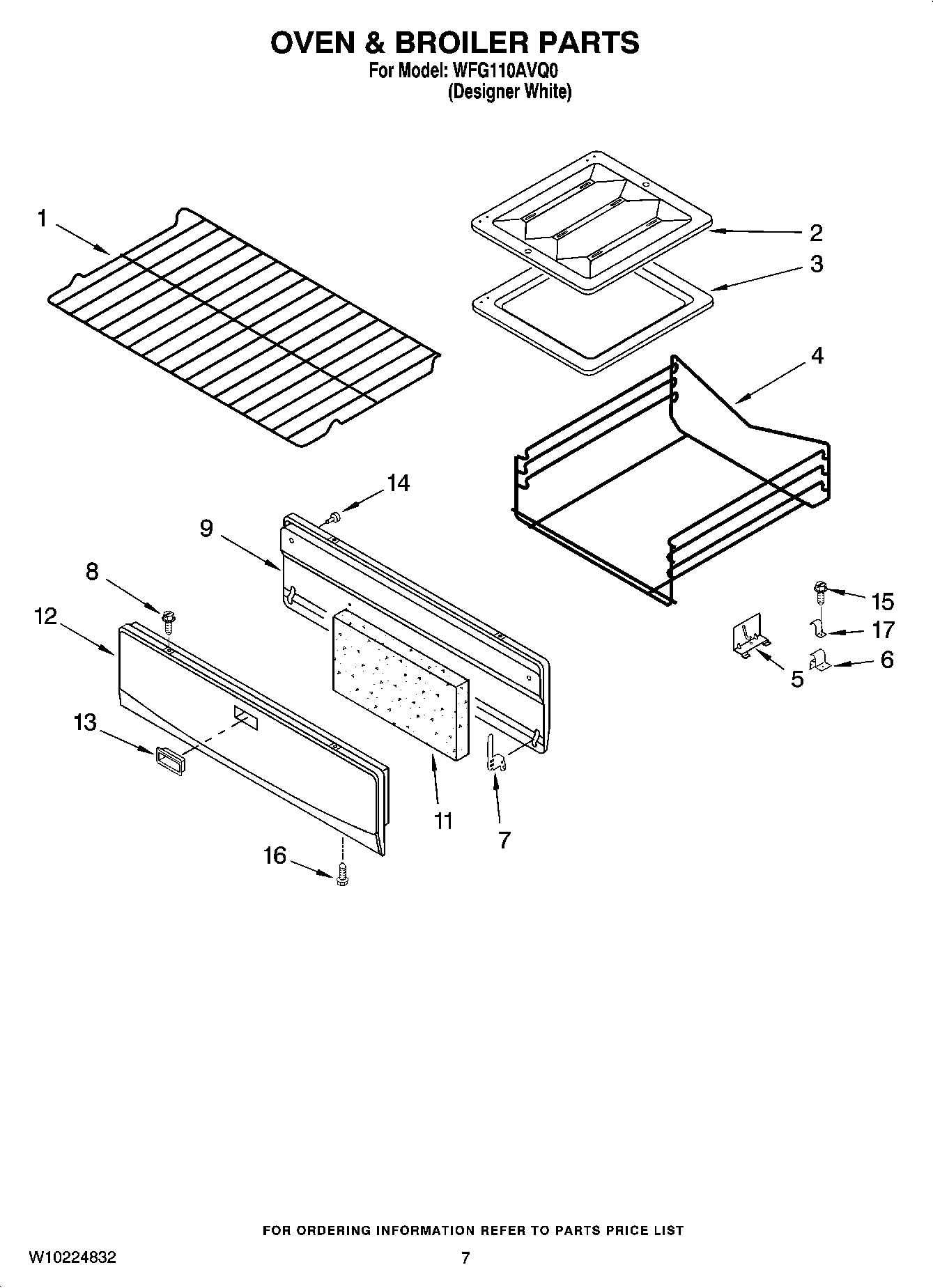 05 - OVEN & BROILER PARTS