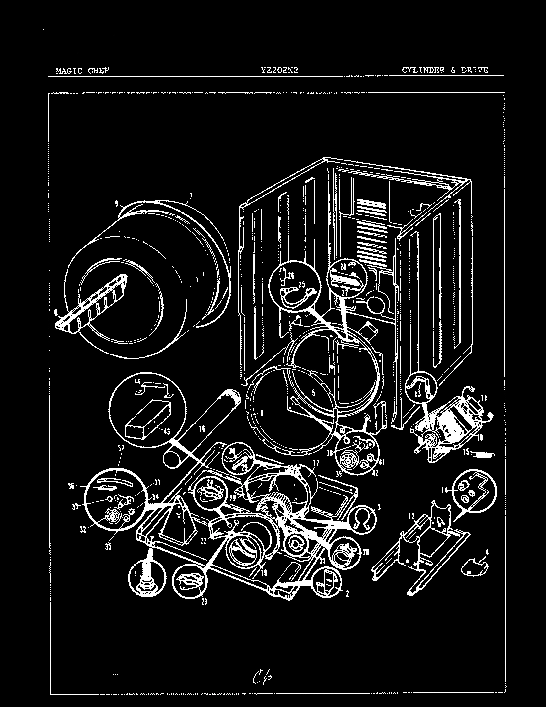 02 - CYLINDER & DRIVE