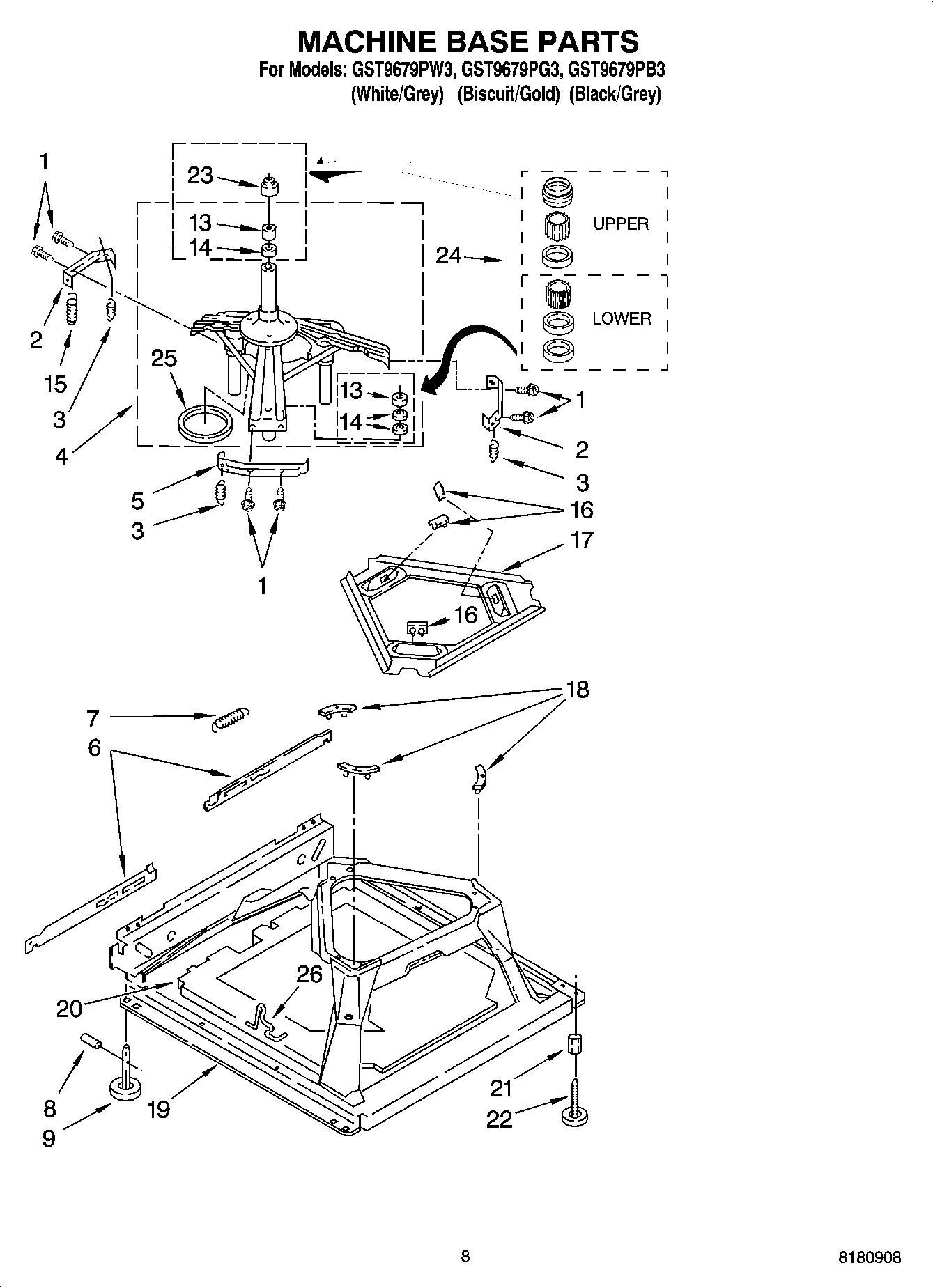 05 - MACHINE BASE PARTS