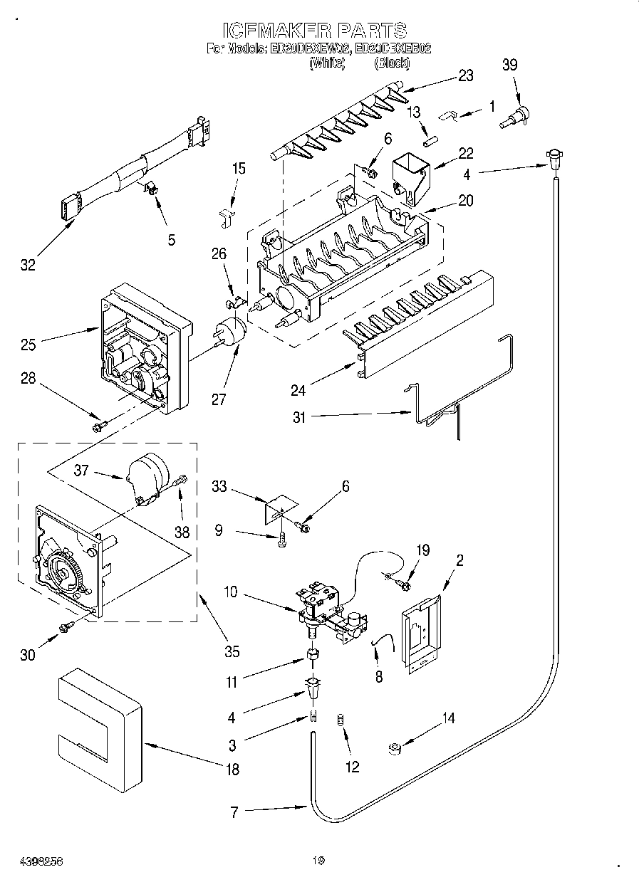 11 - ICE MAKER, OPTIONAL