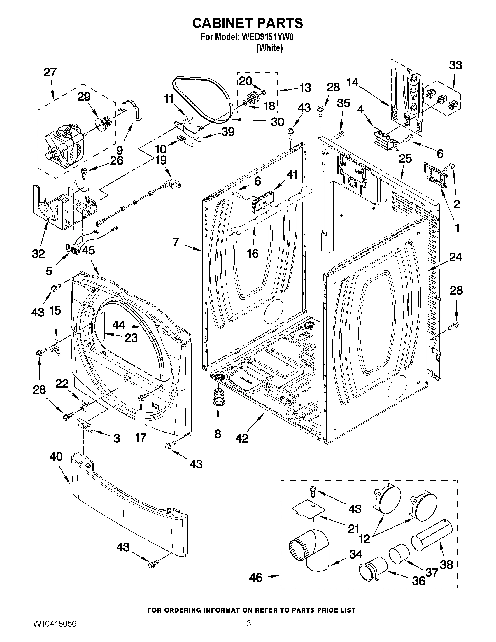 02 - CABINET PARTS