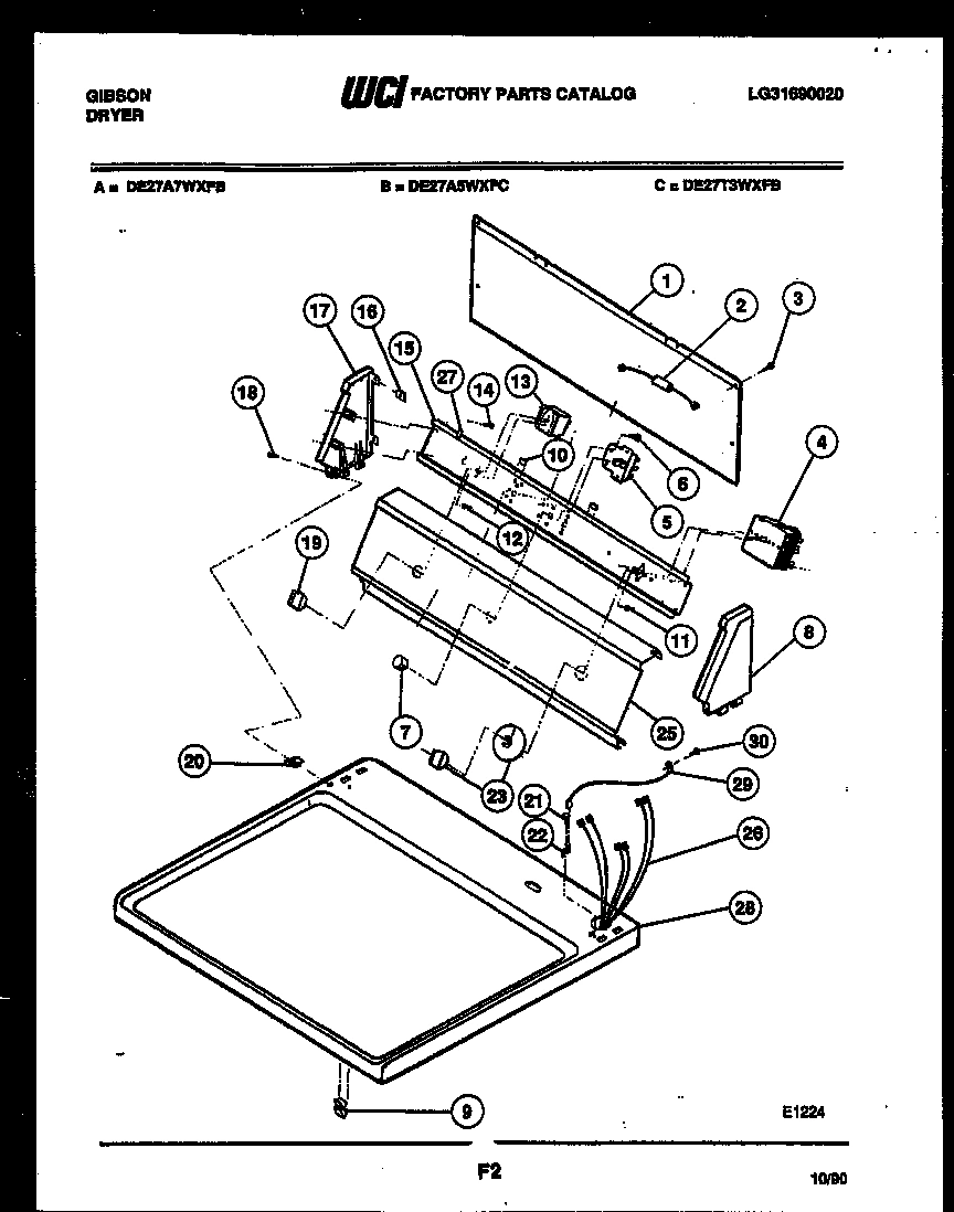 04 - CONSOLE AND CONTROL PARTS
