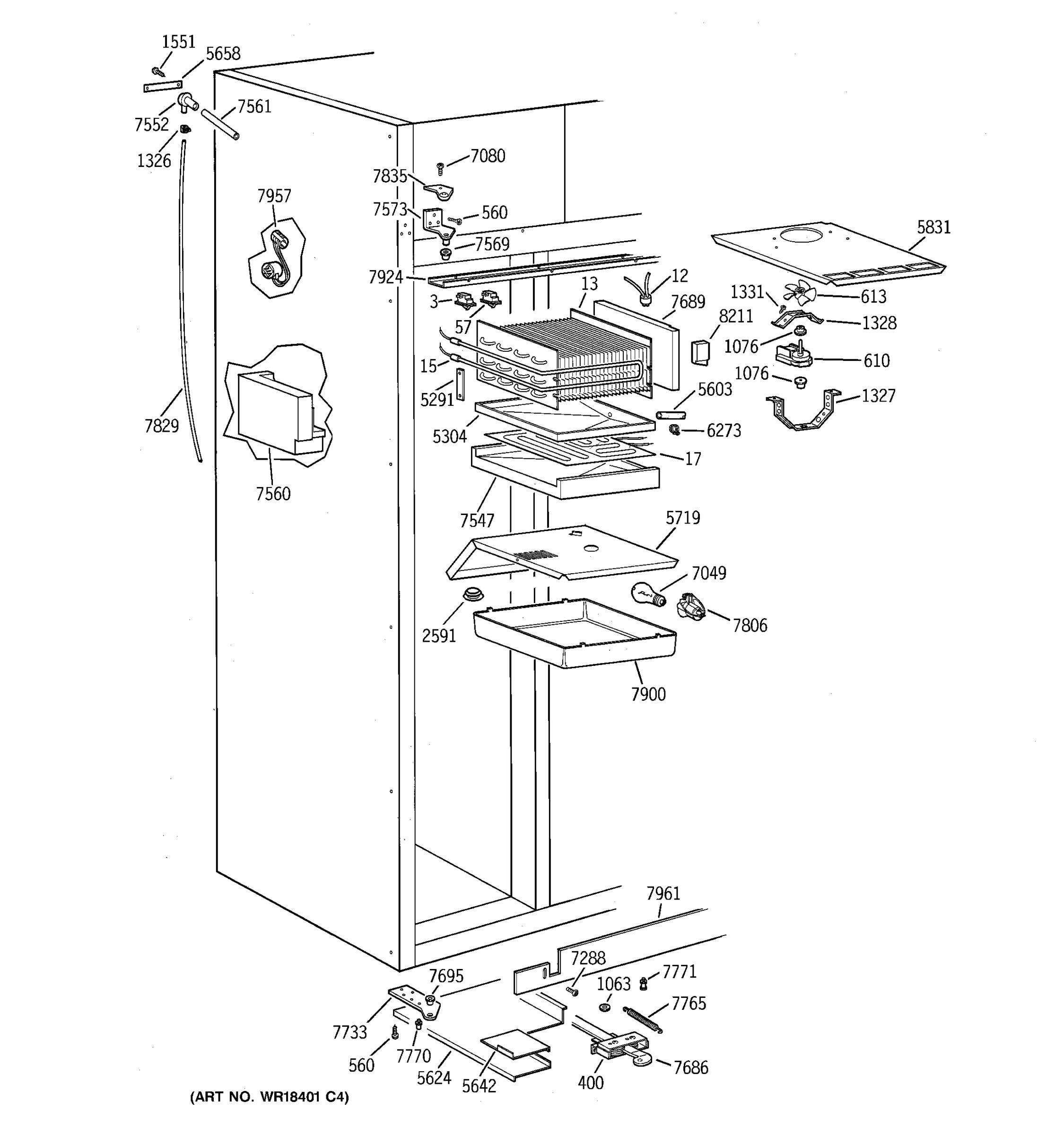FREEZER SECTION