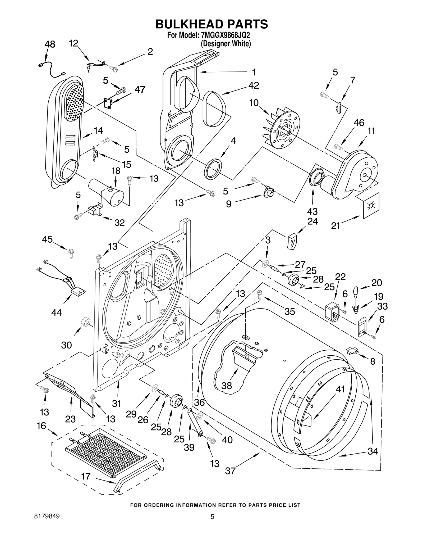 BULKHEAD PARTS