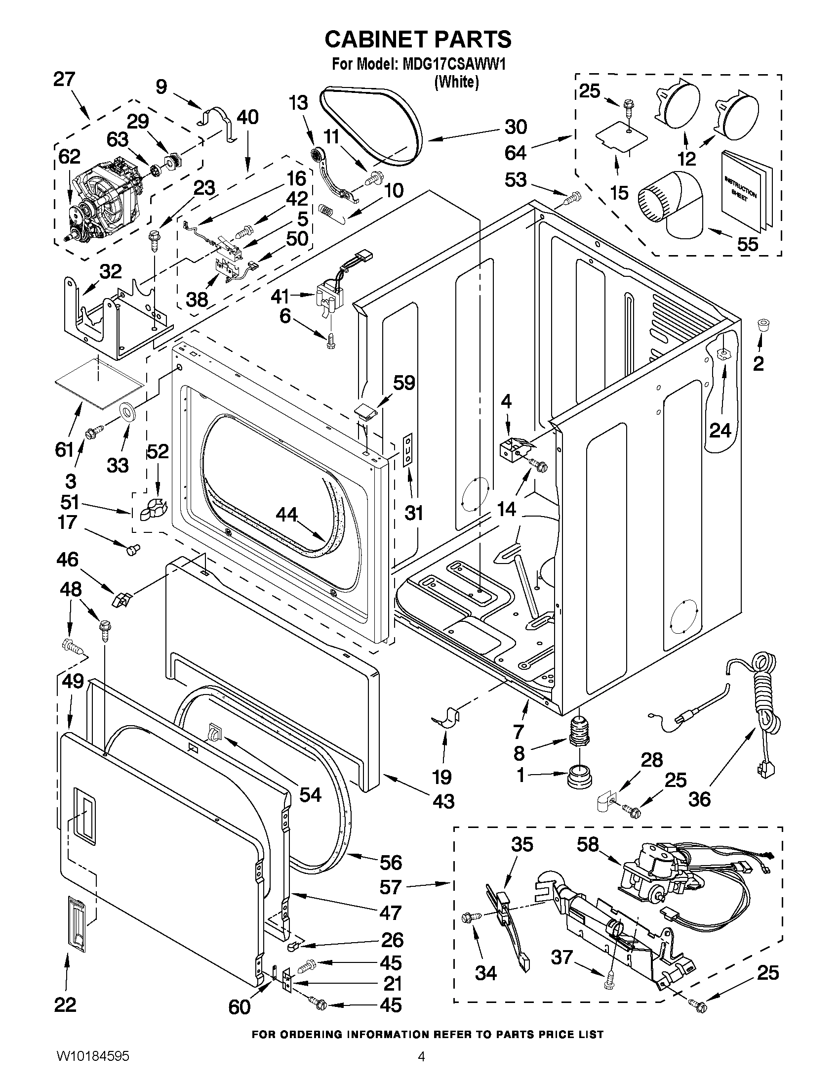 02 - CABINET PARTS
