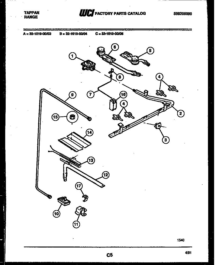 06 - BURNER, MANIFOLD AND GAS CONTROL
