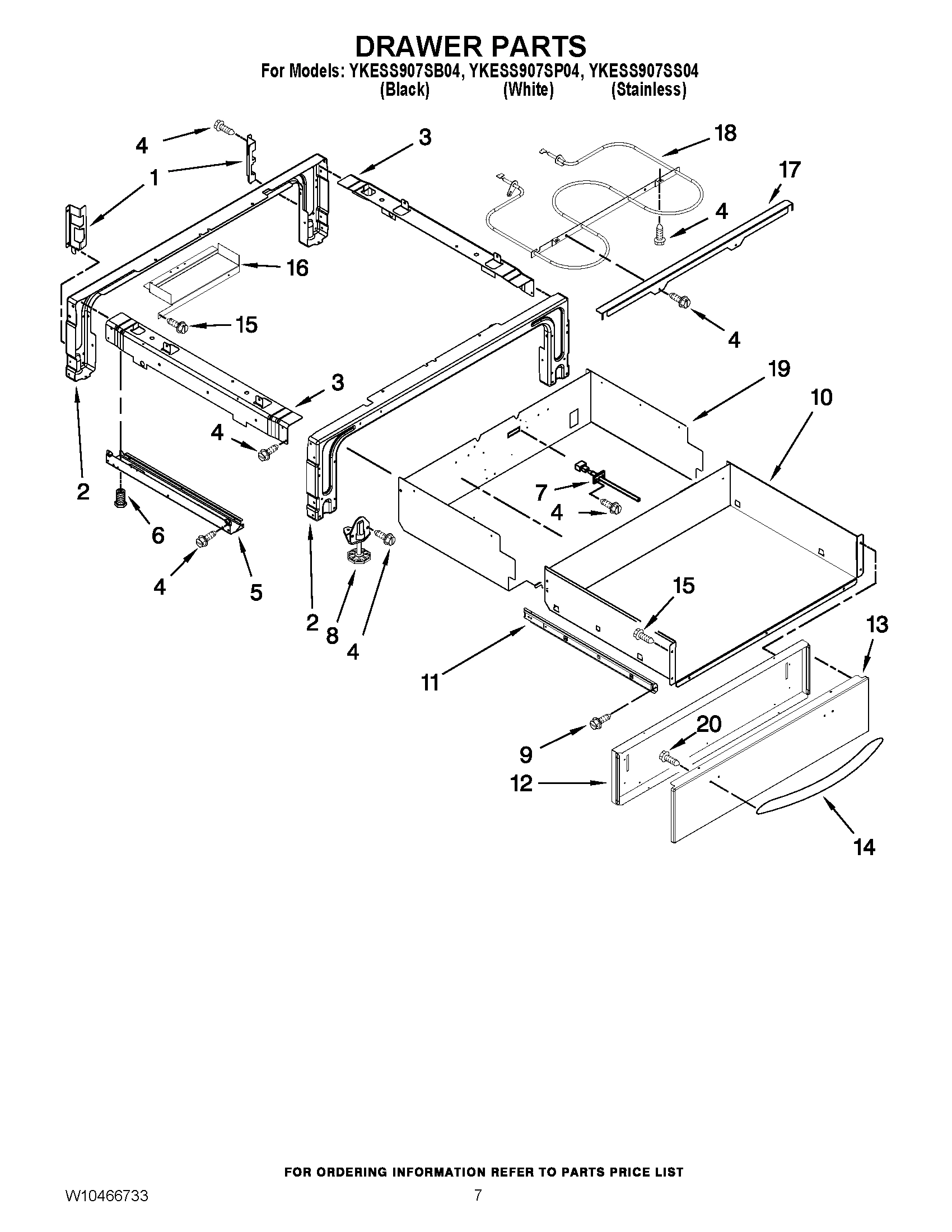 04 - DRAWER PARTS