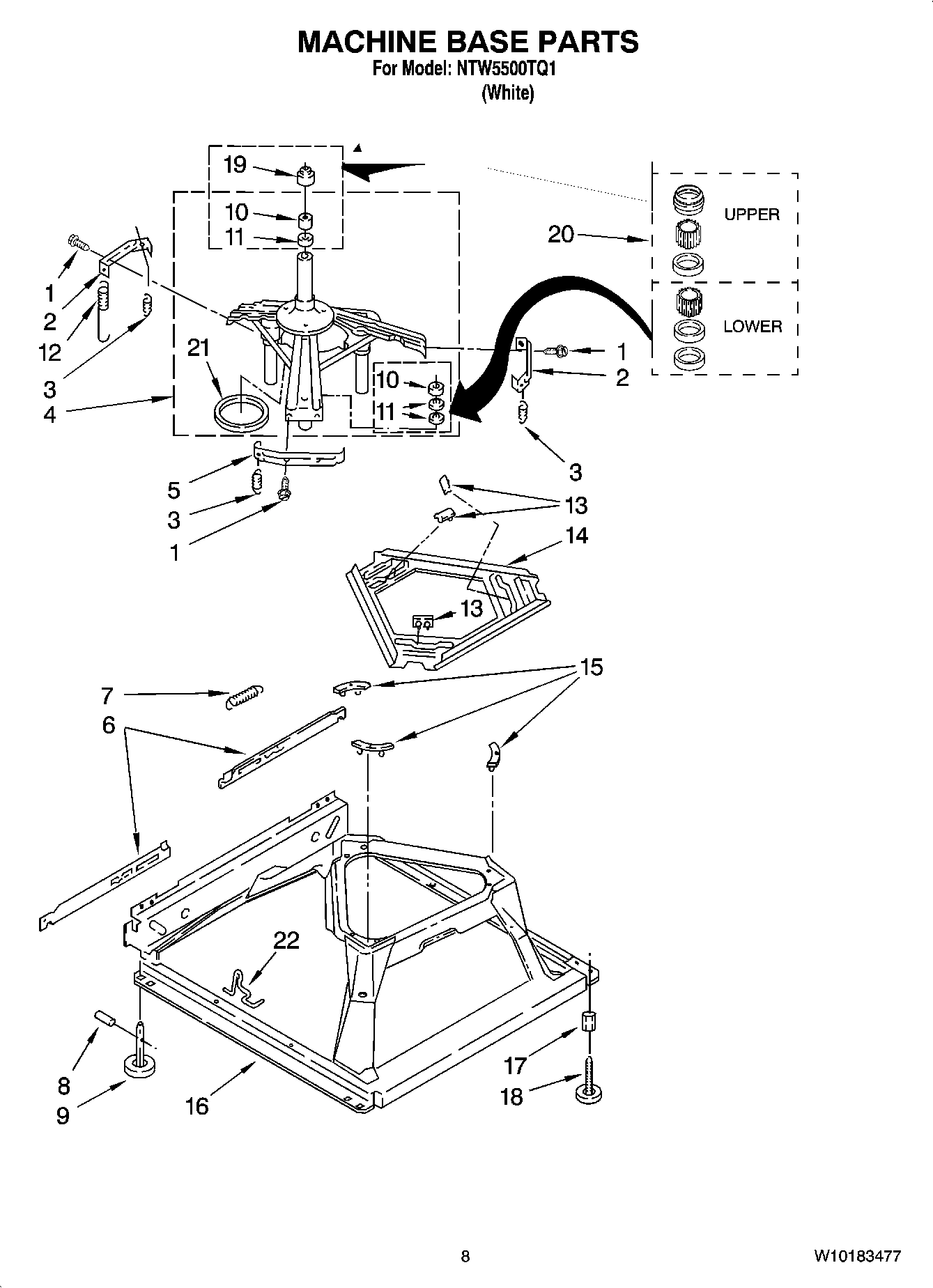 05 - MACHINE BASE PARTS