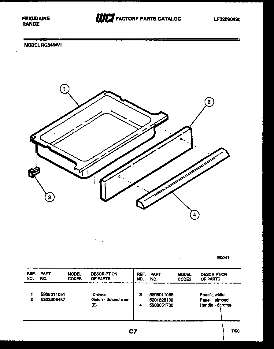 07 - DRAWER PARTS