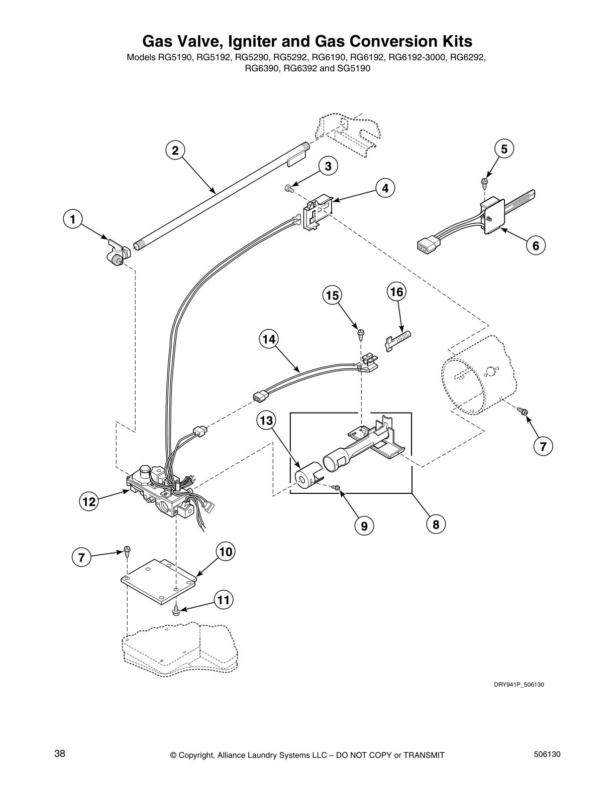 Gas Valve, Igniter and Gas Conversion Kits