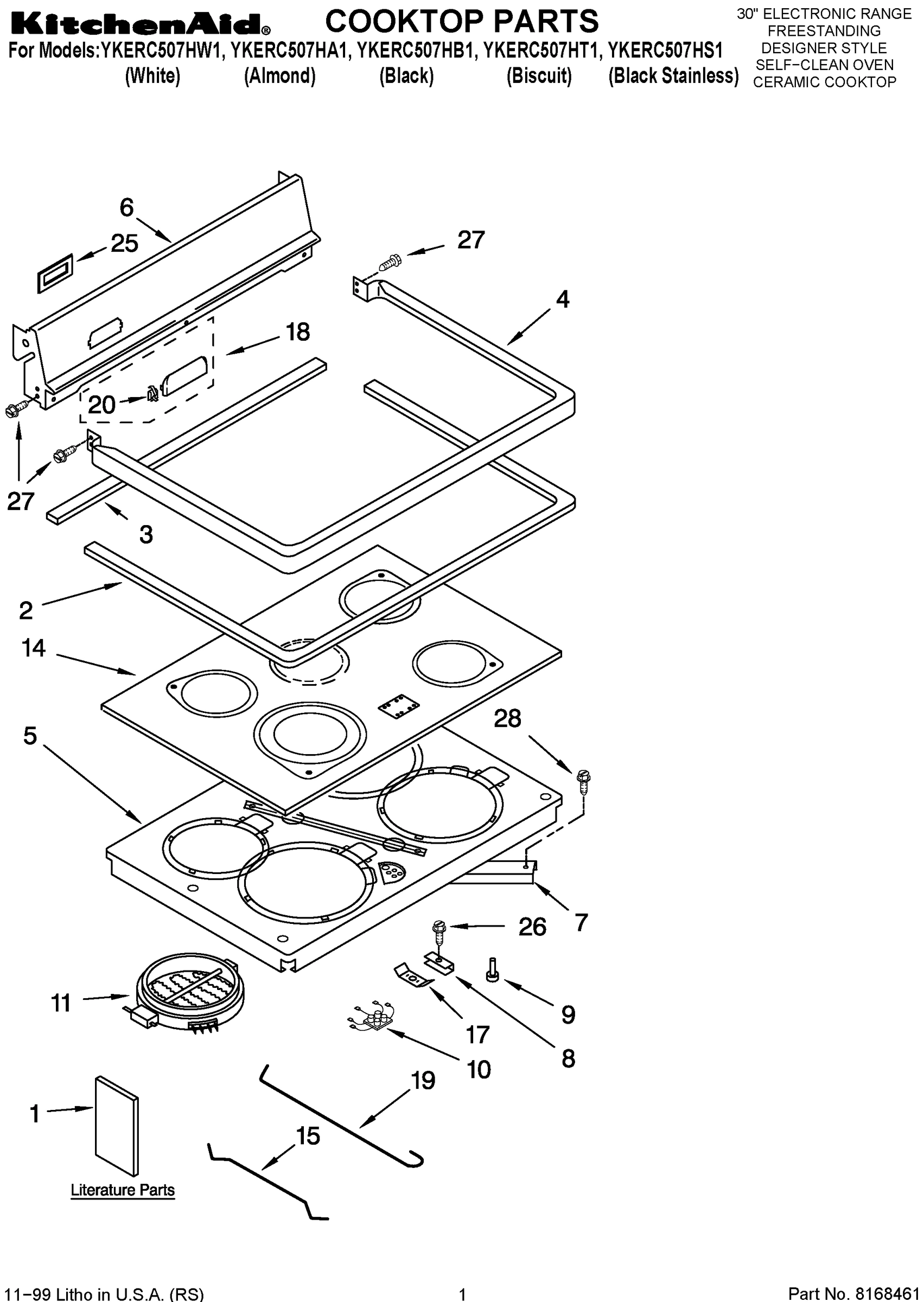 02 - COOKTOP PARTS