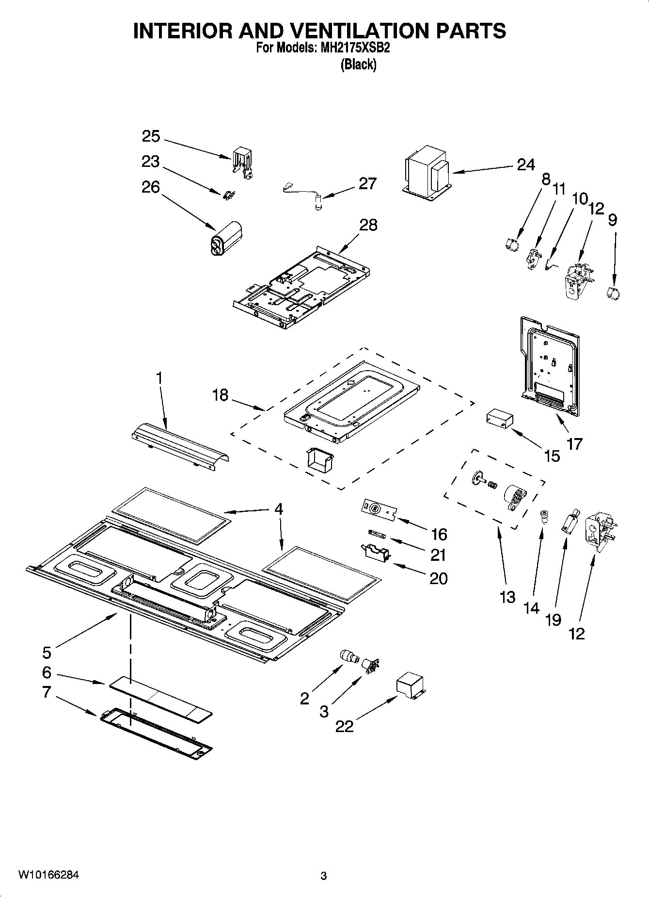 03 - INTERIOR AND VENTILATION PARTS