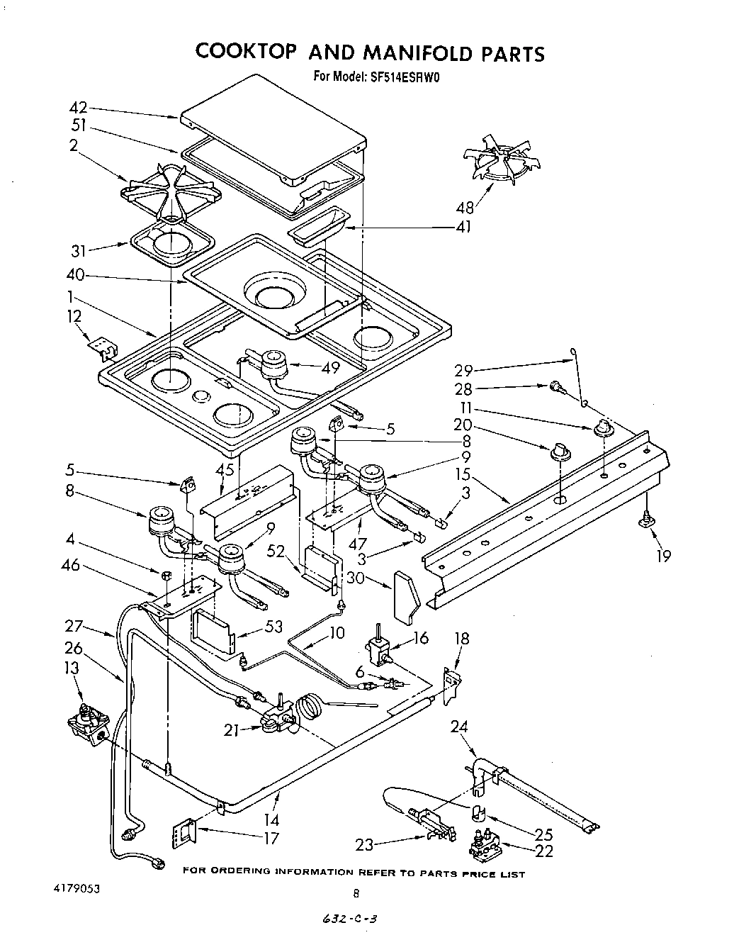 07 - COOK TOP AND MANIFOLD , LITERATURE