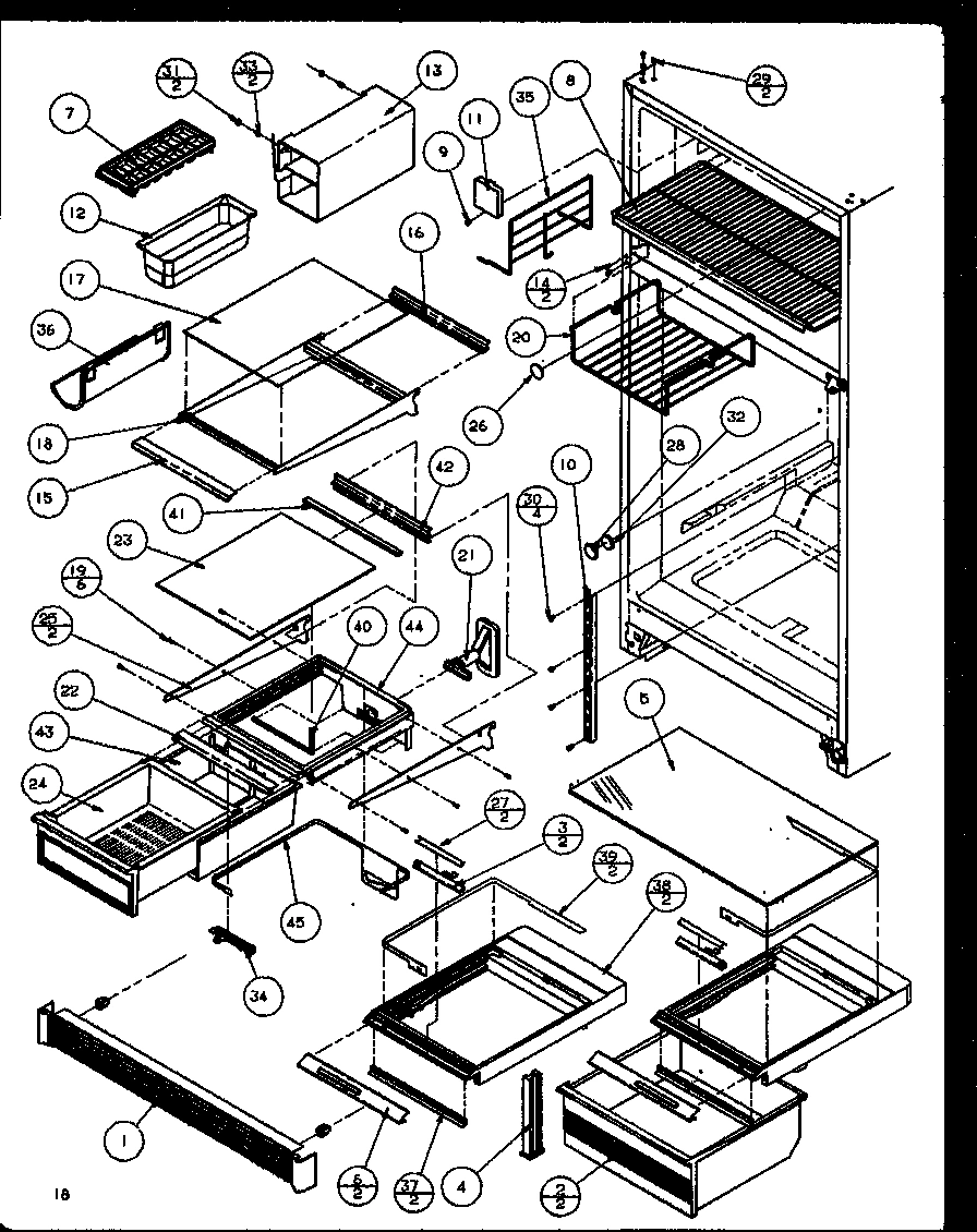 03 - CABINET SHELVING (WHITE