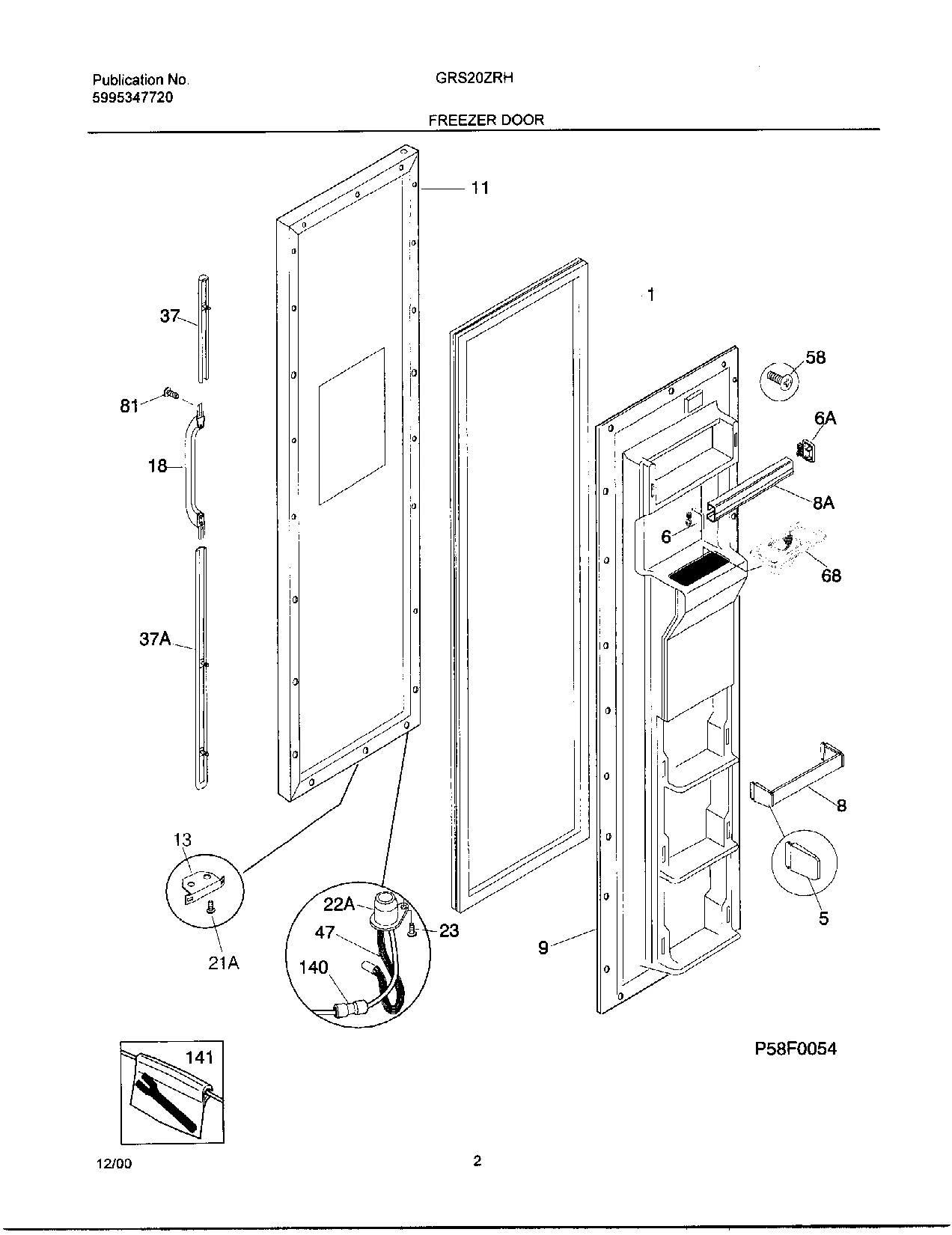02 - FREEZER DOOR