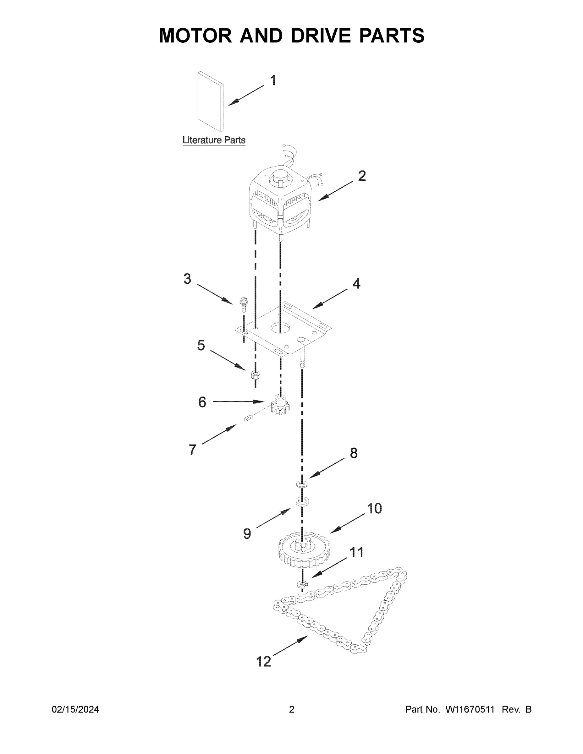 02 - MOTOR AND DRIVE PARTS