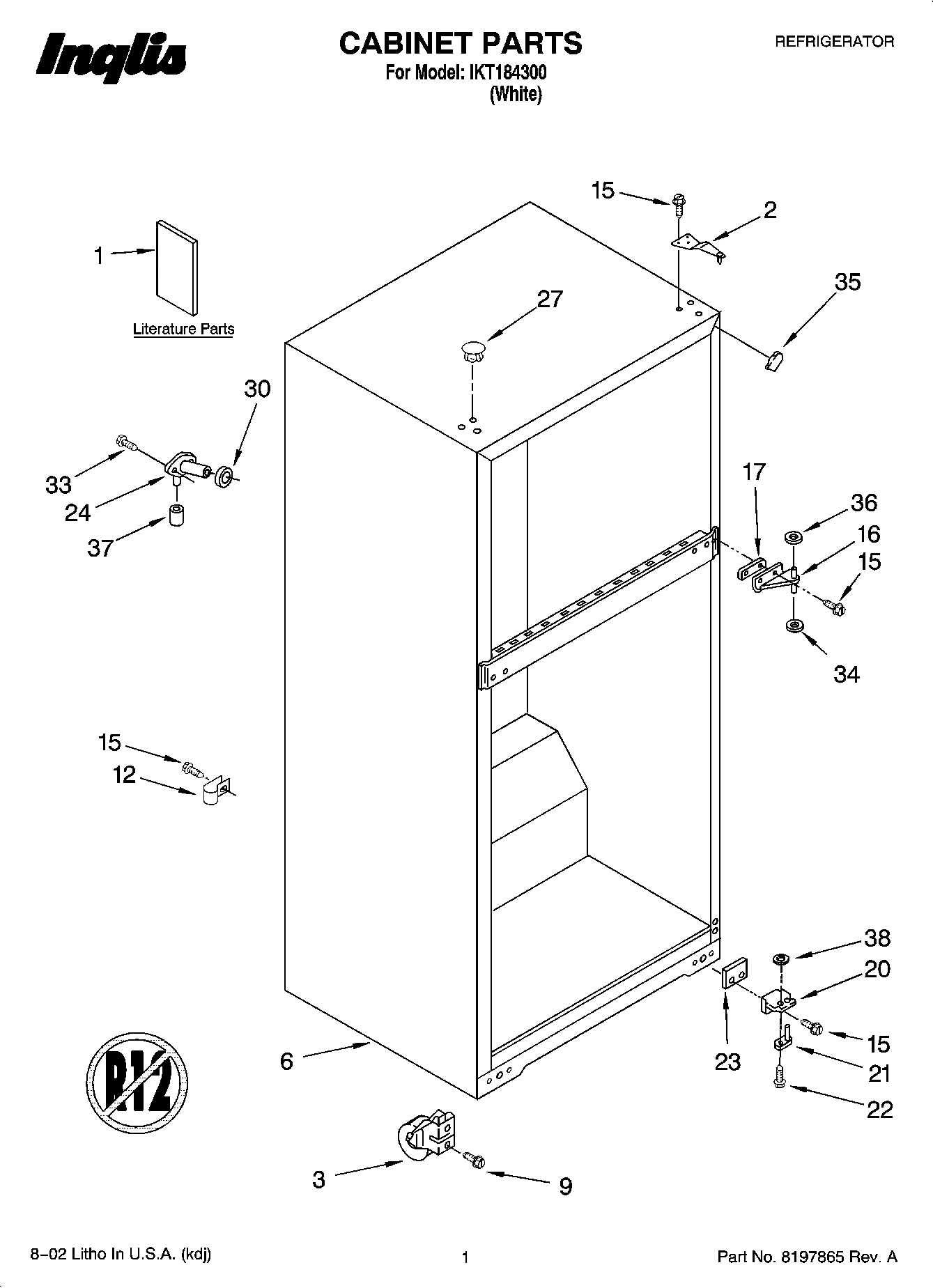 01 - CABINET PARTS
