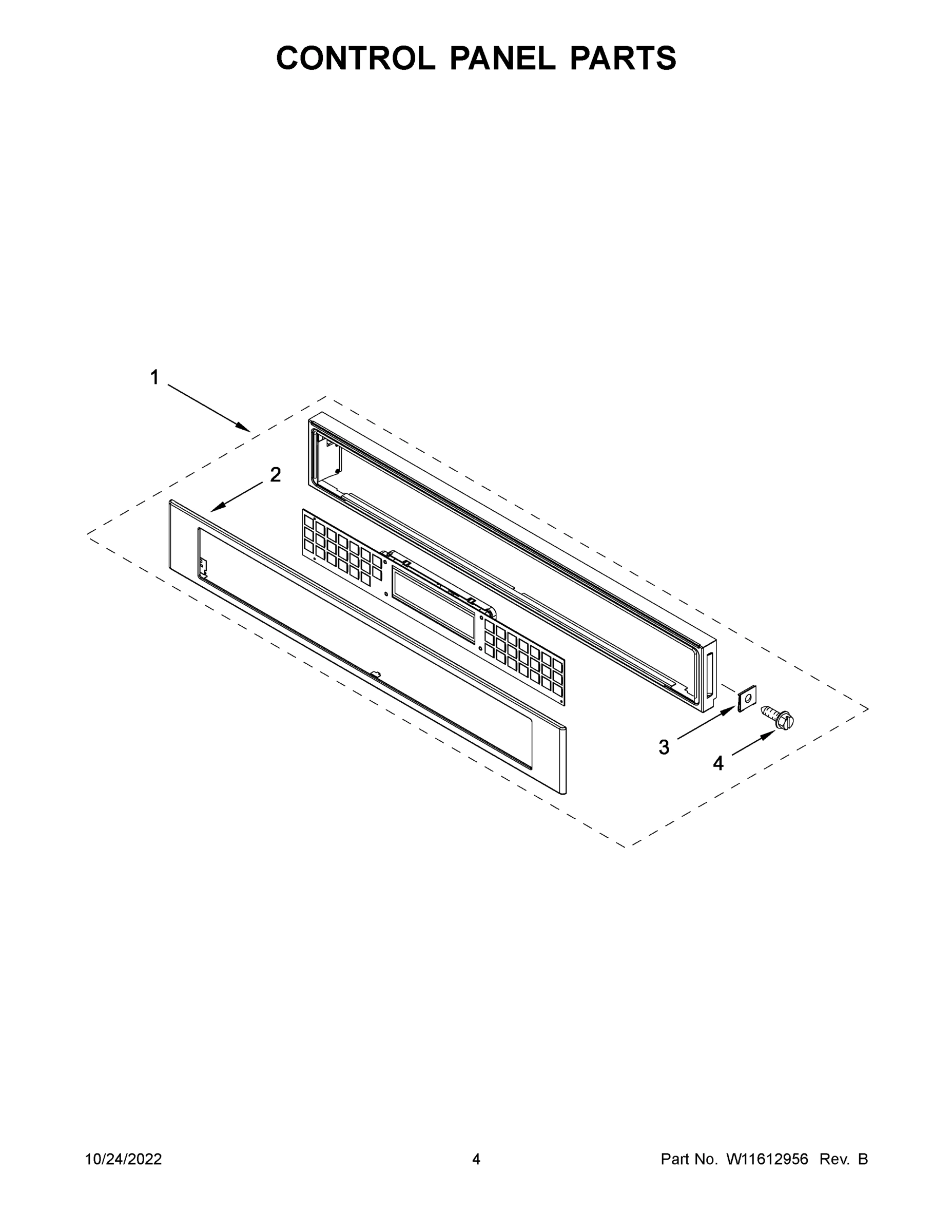 03 - CONTROL PANEL PARTS