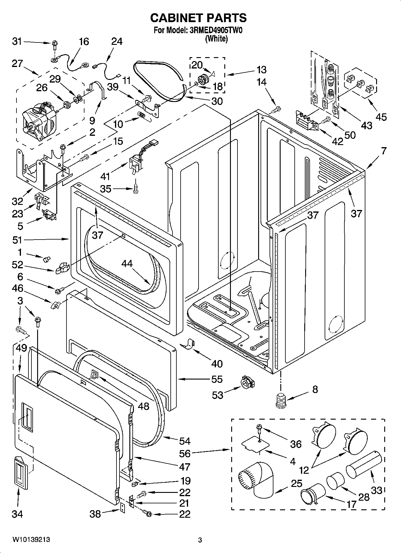 02 - CABINET PARTS
