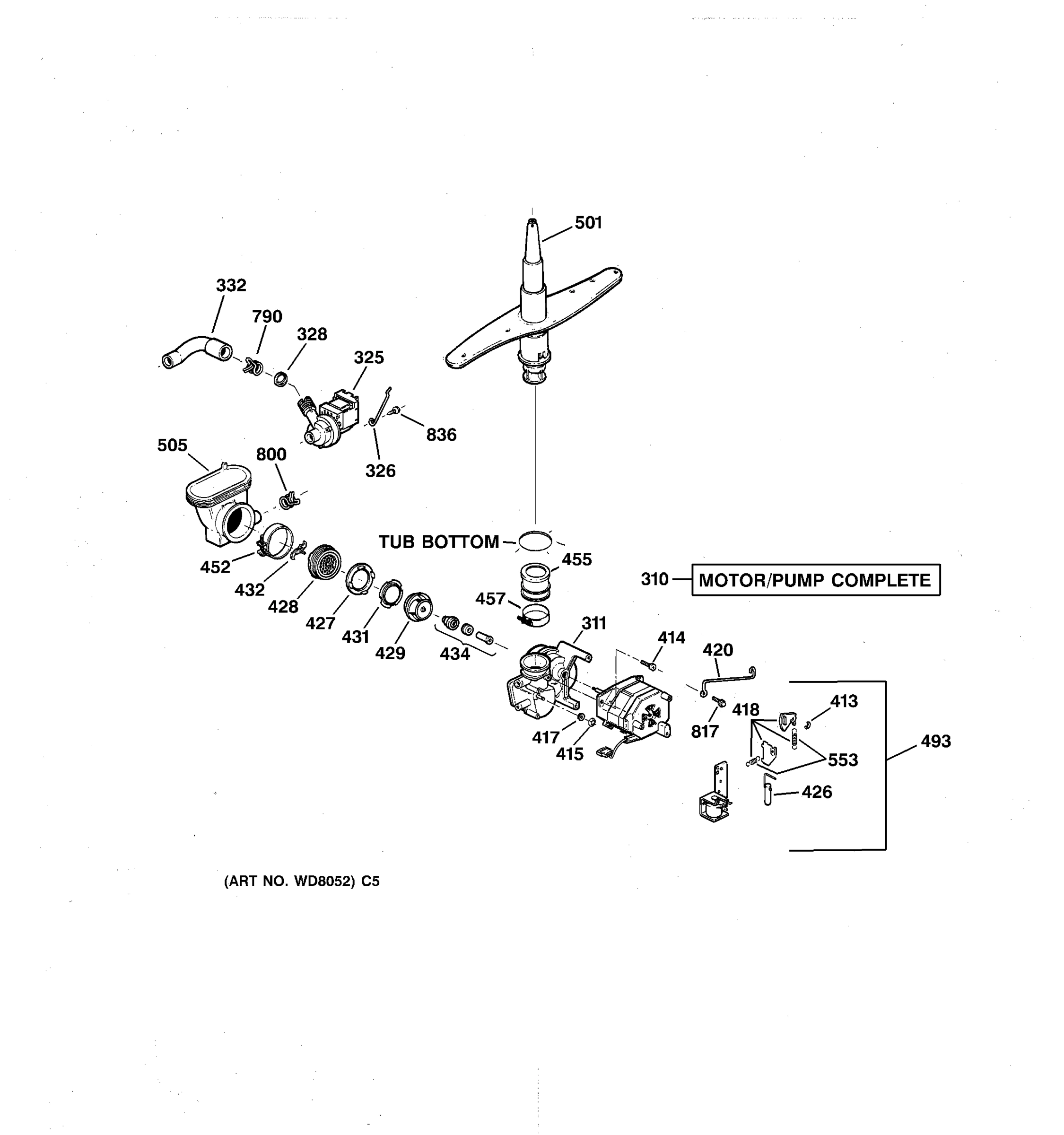 MOTOR-PUMP MECHANISM