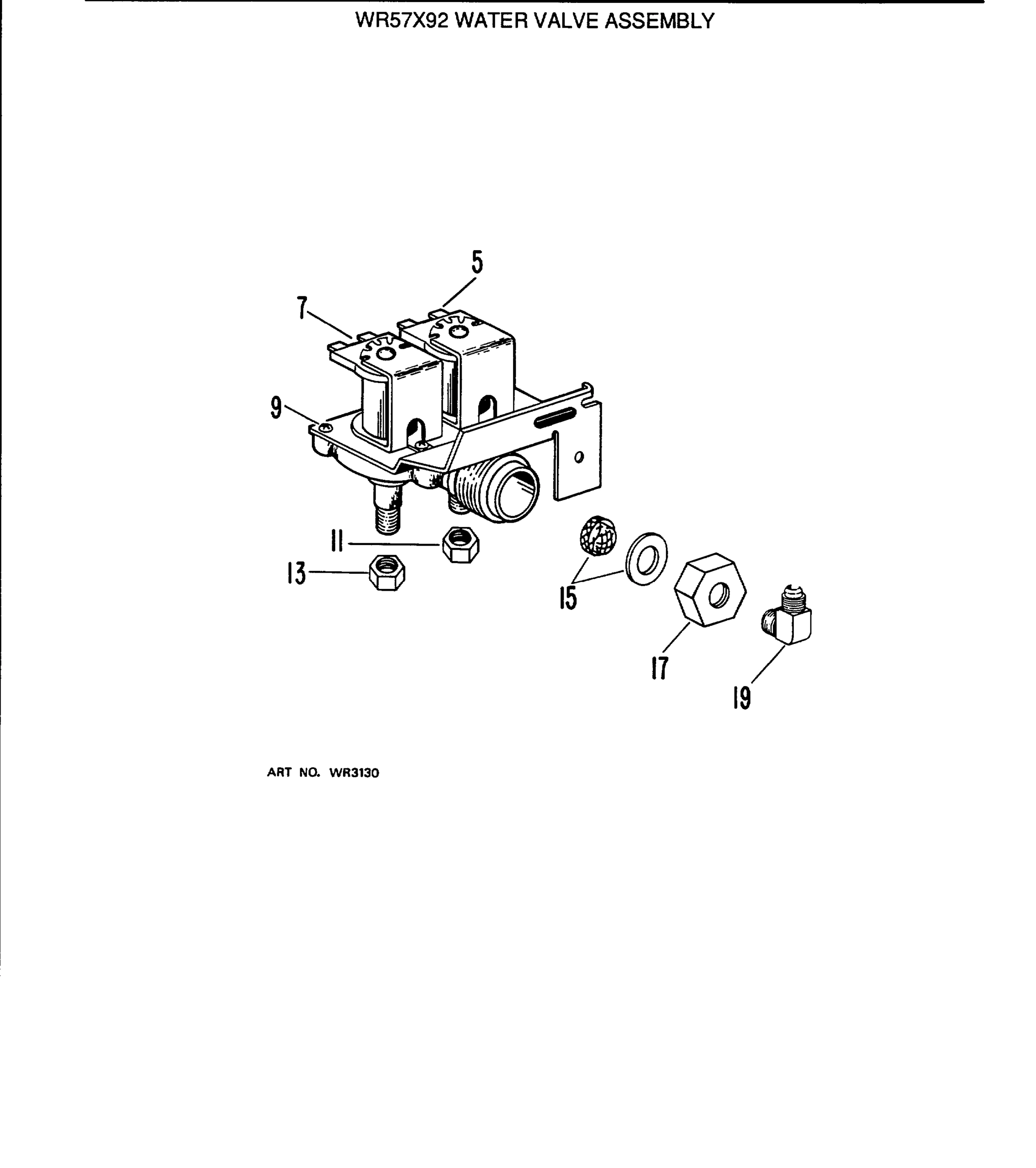WATER VALVE ASSEMBLY