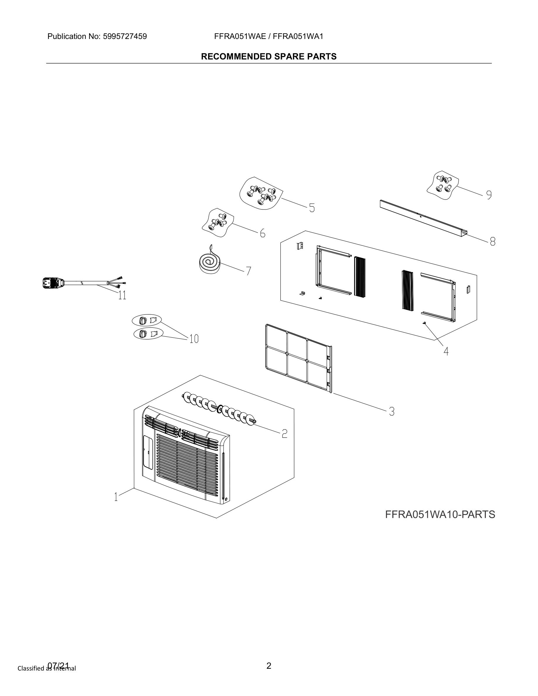 03 - RECOMMENDED SPARE PARTS