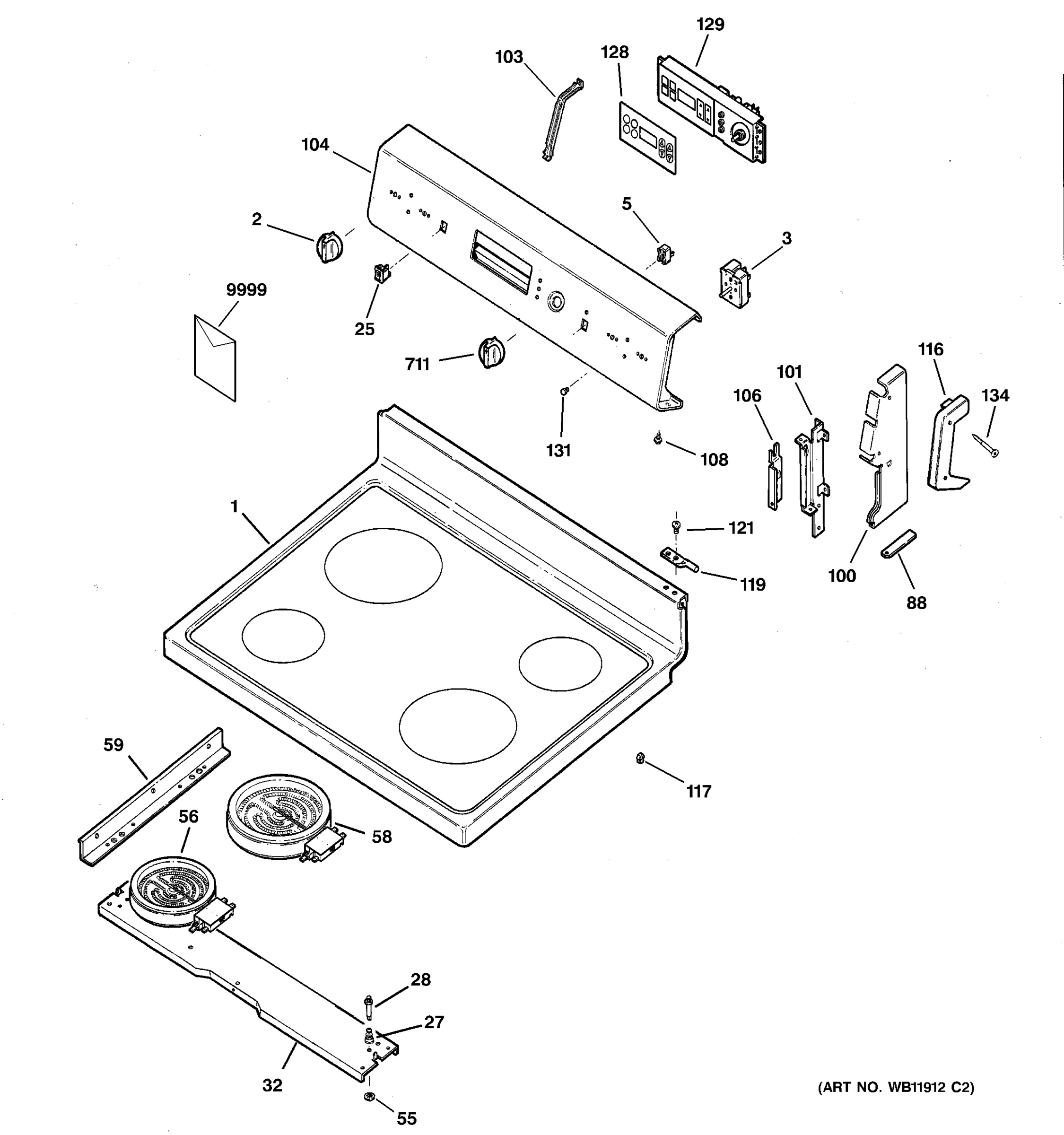 CONTROLS & COOKTOP