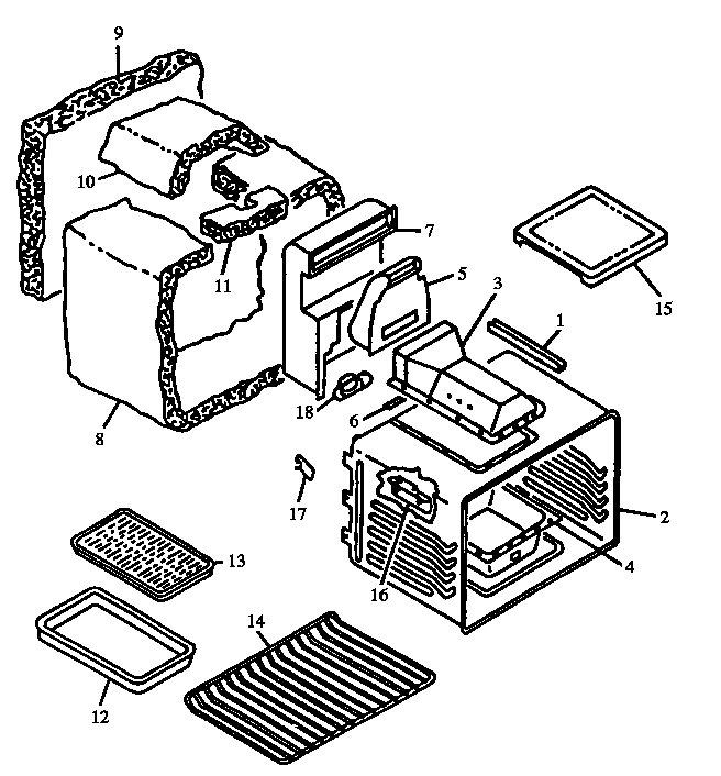 06 - OVEN CAVITY ASSY