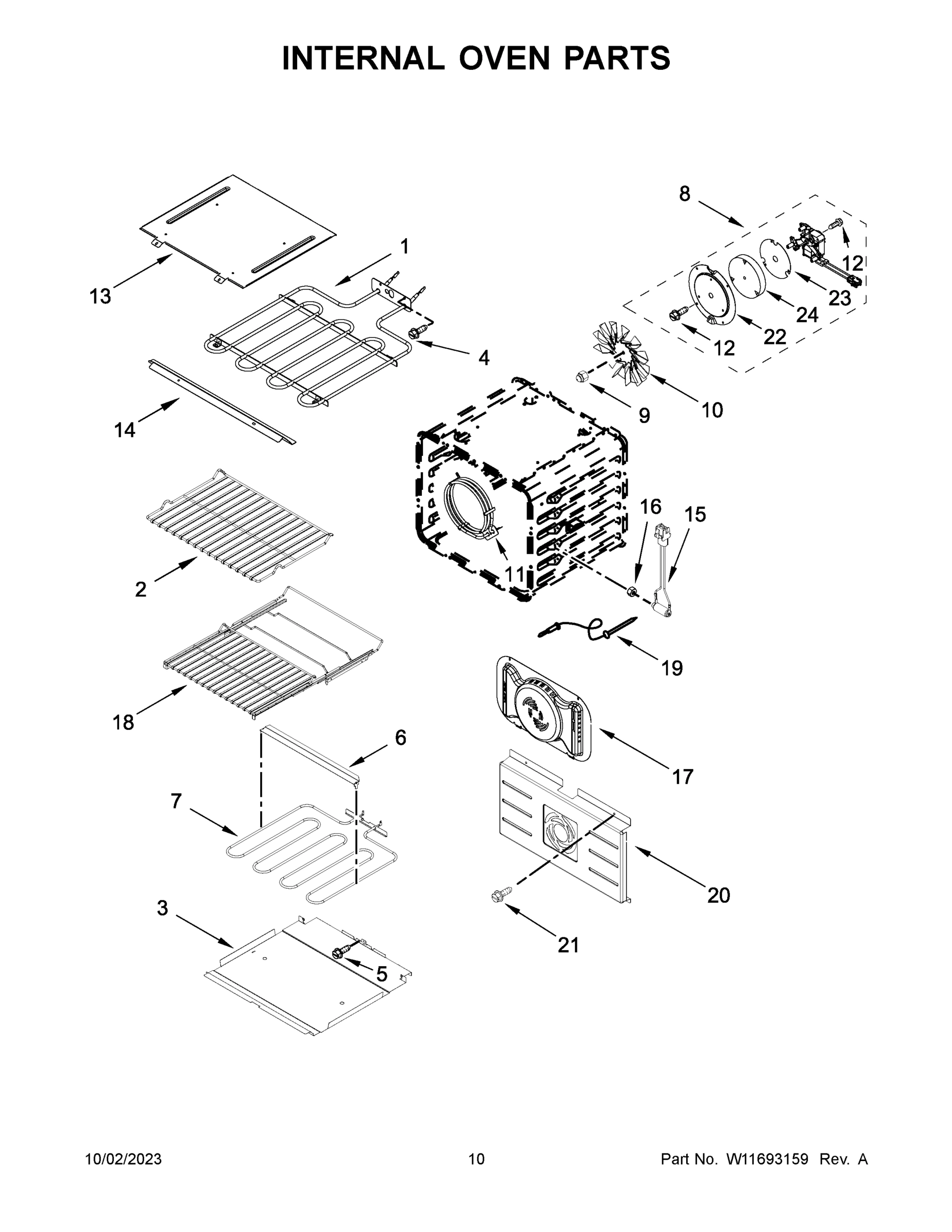 06 - INTERNAL OVEN PARTS