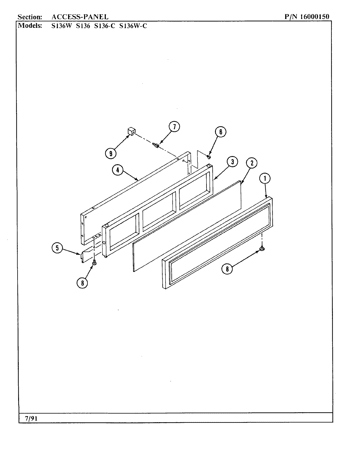 01 - ACCESS PANEL