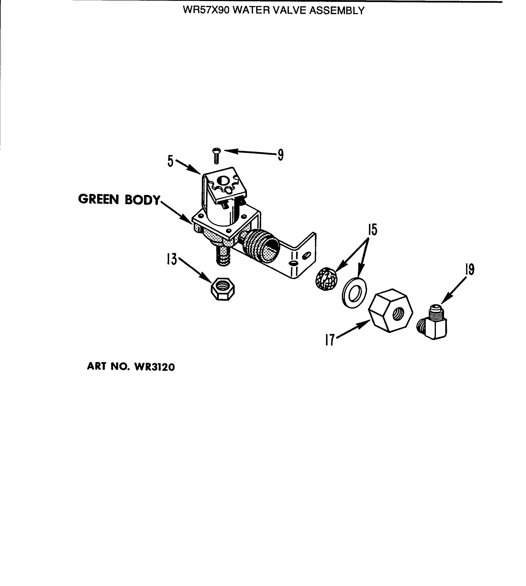 WATER VALVE ASSEMBLY