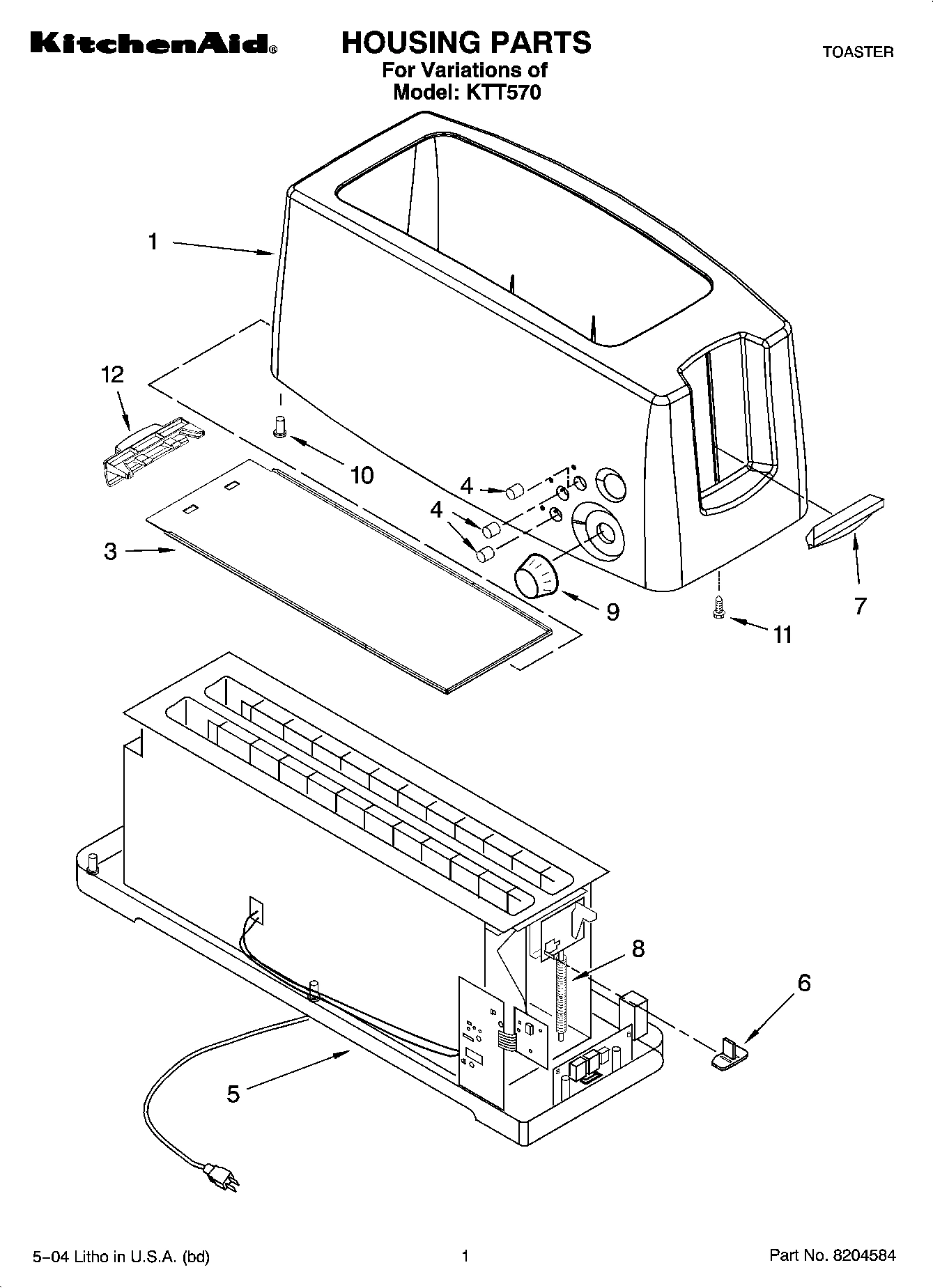 01 - HOUSING PARTS
