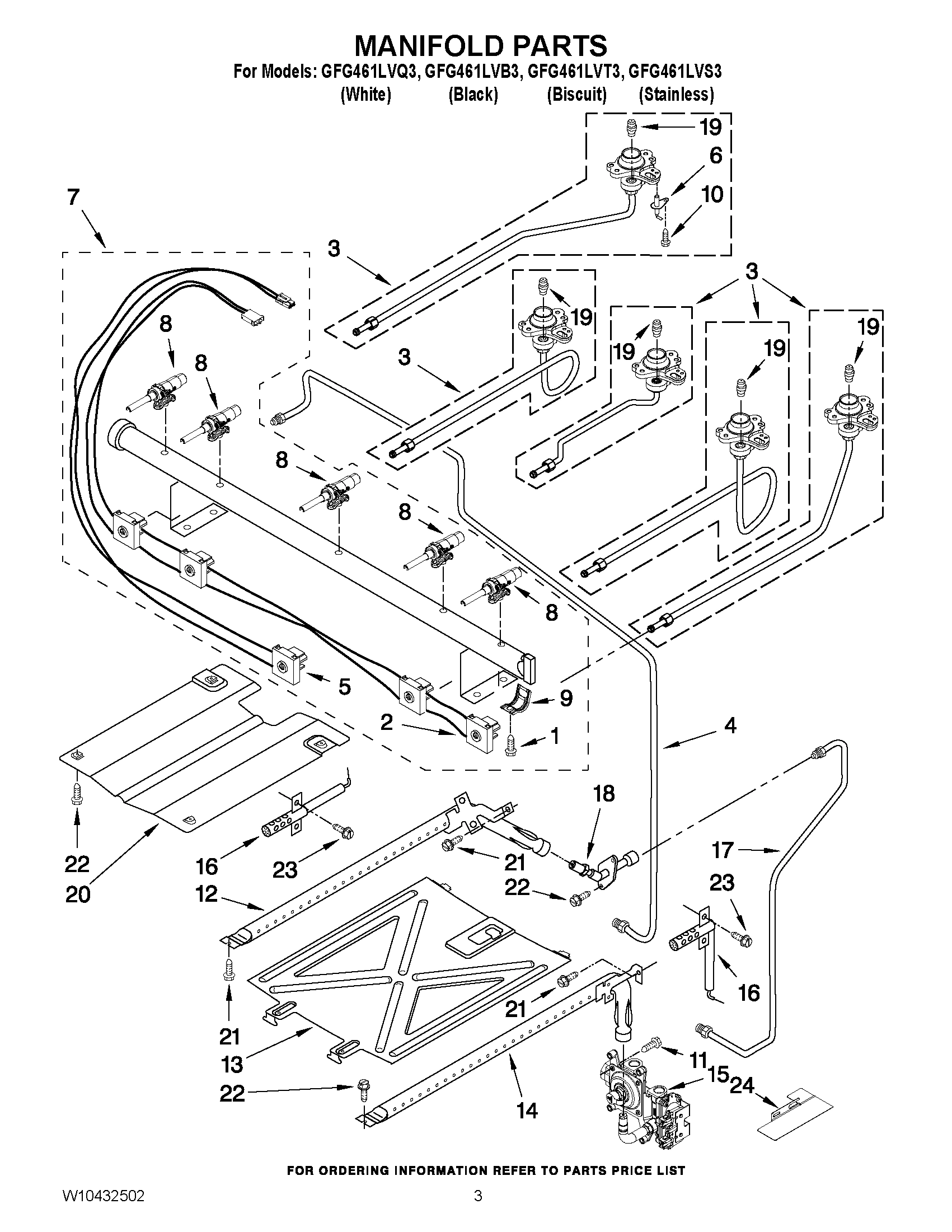 03 - MANIFOLD PARTS