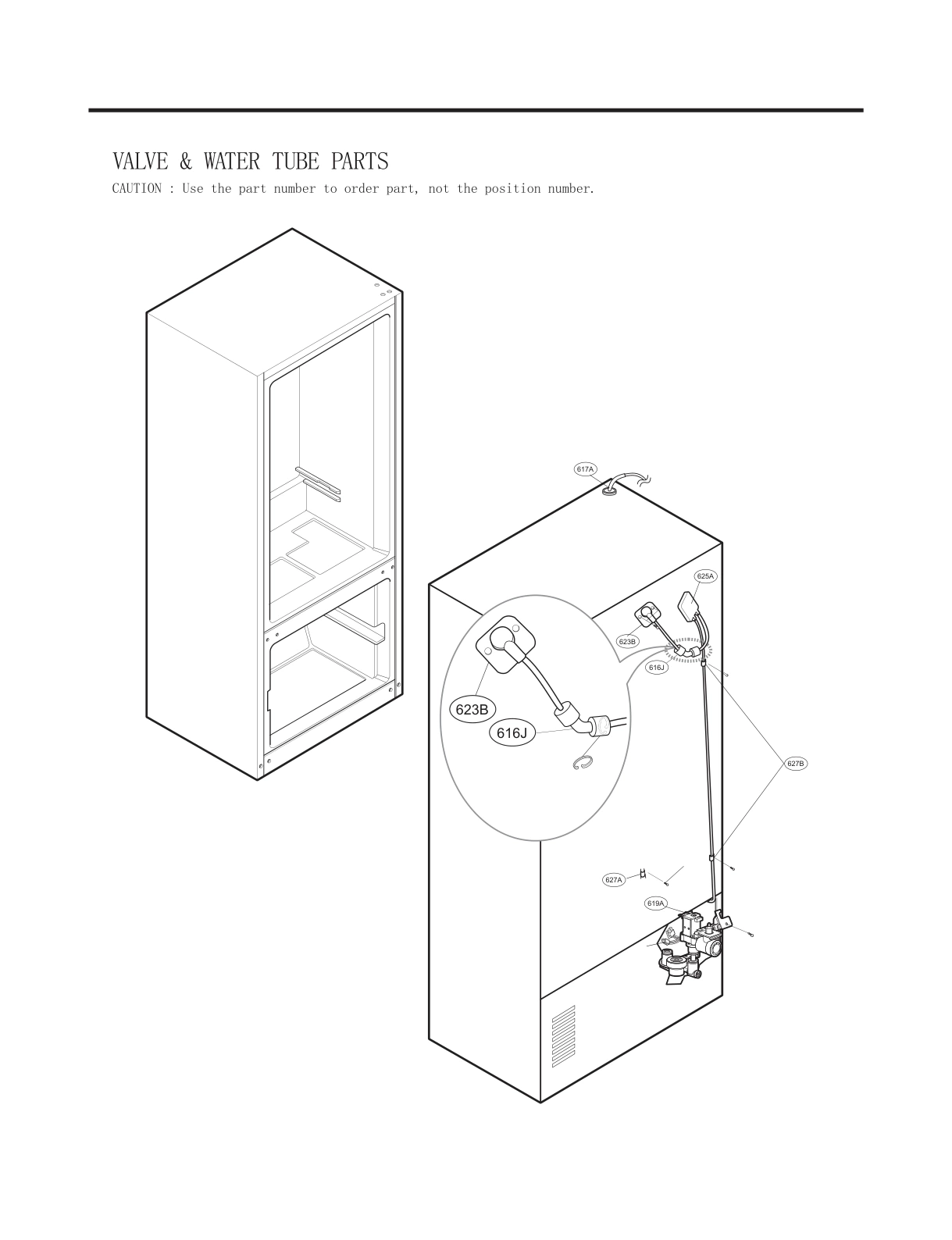 VALVE & WATER TUBE PARTS