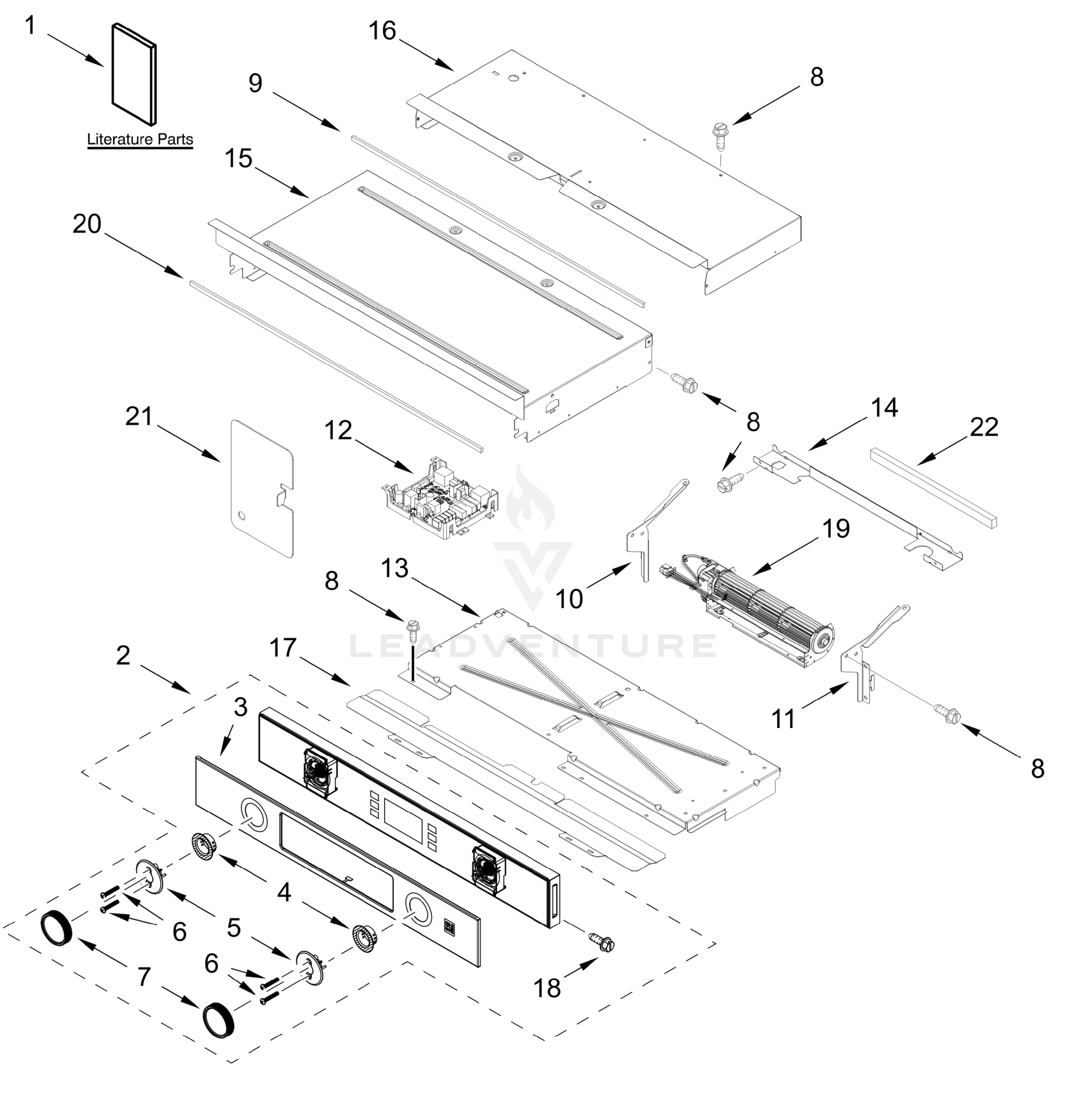 CONTROL PANEL PARTS