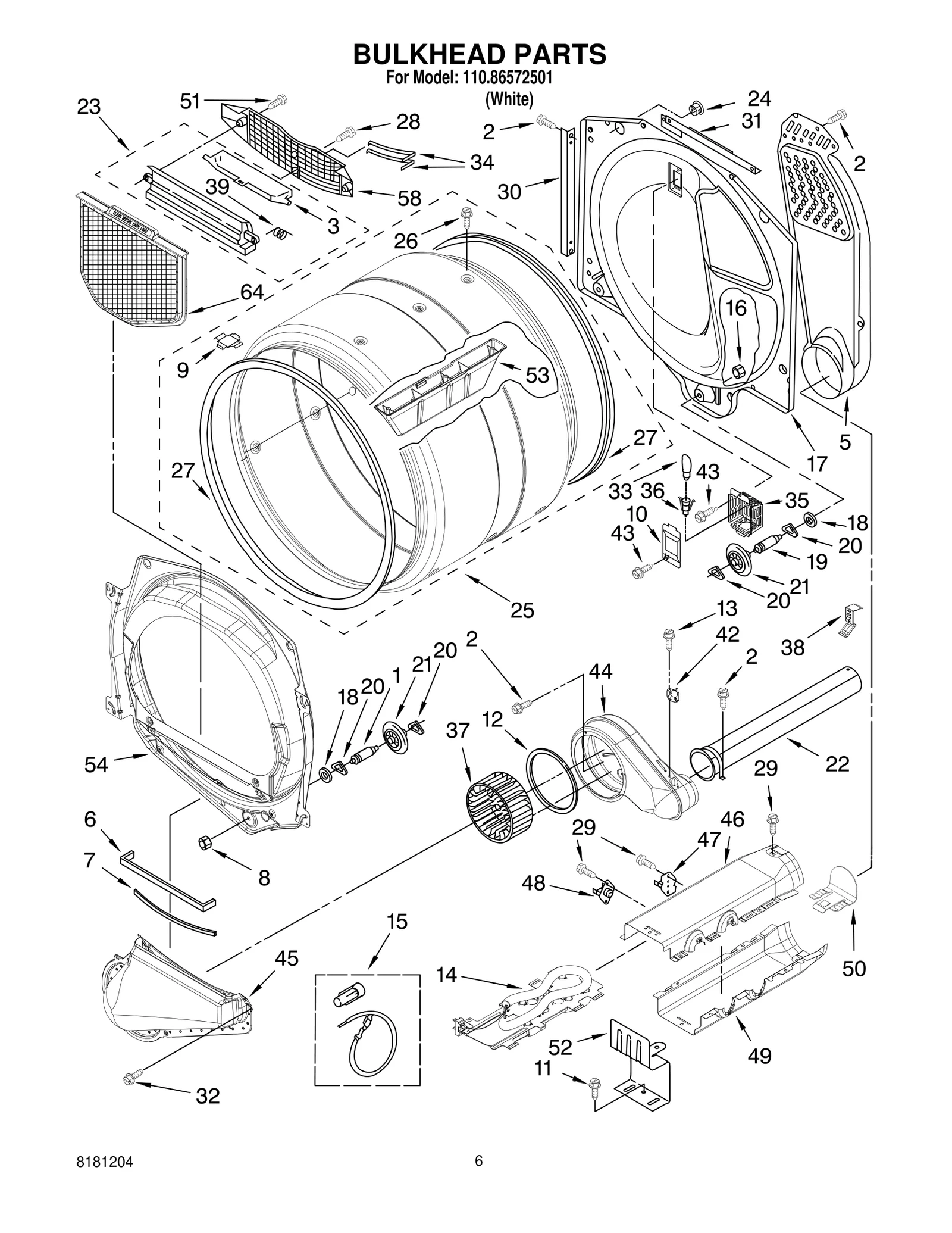 BULKHEAD PARTS