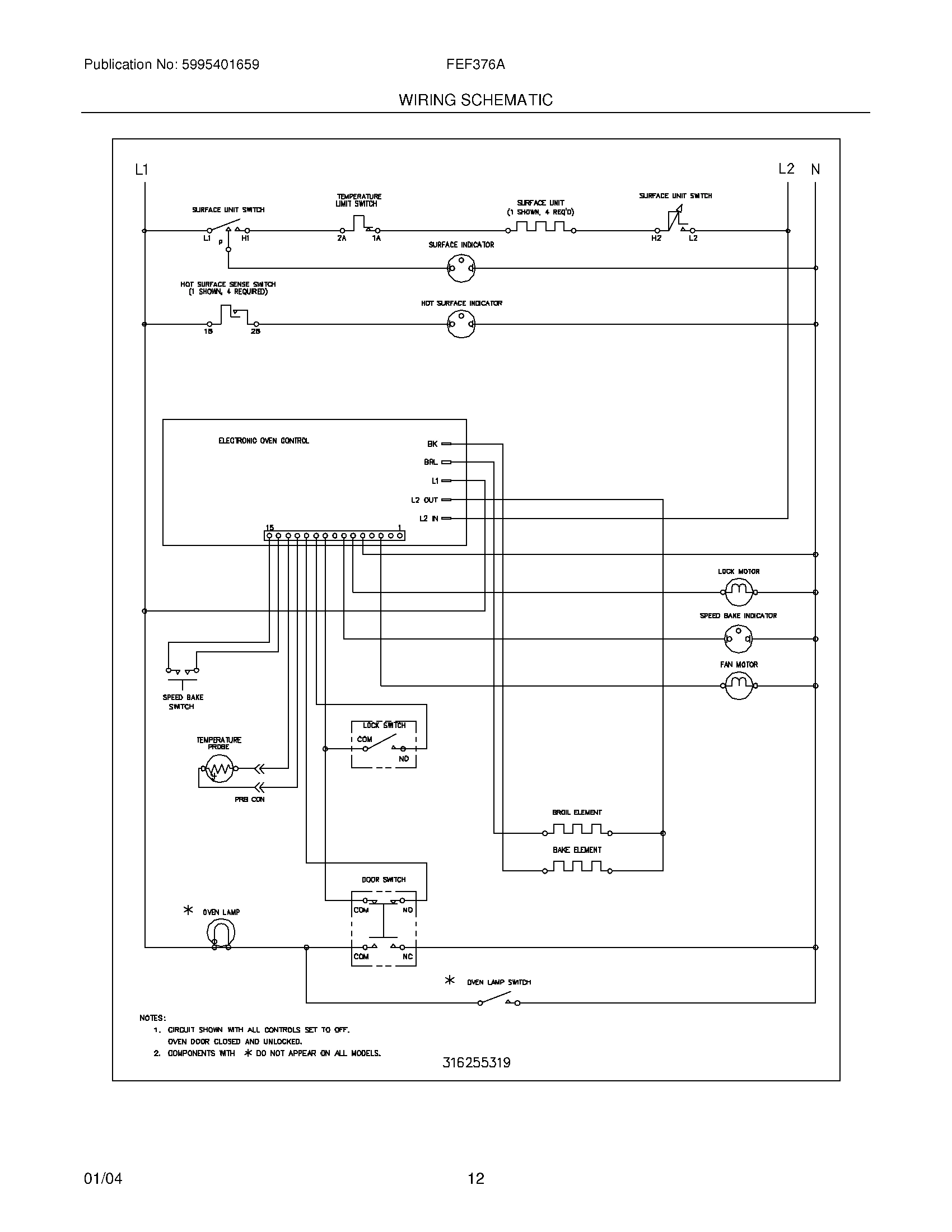 10 - WIRING SCHEMATIC
