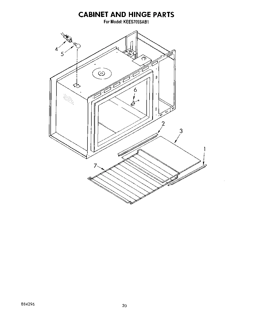 11 - CABINET AND HINGE