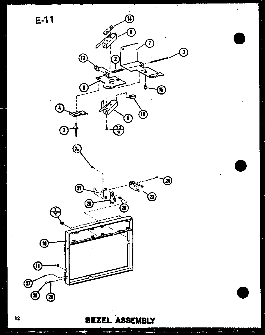 01 - BEZEL ASSY