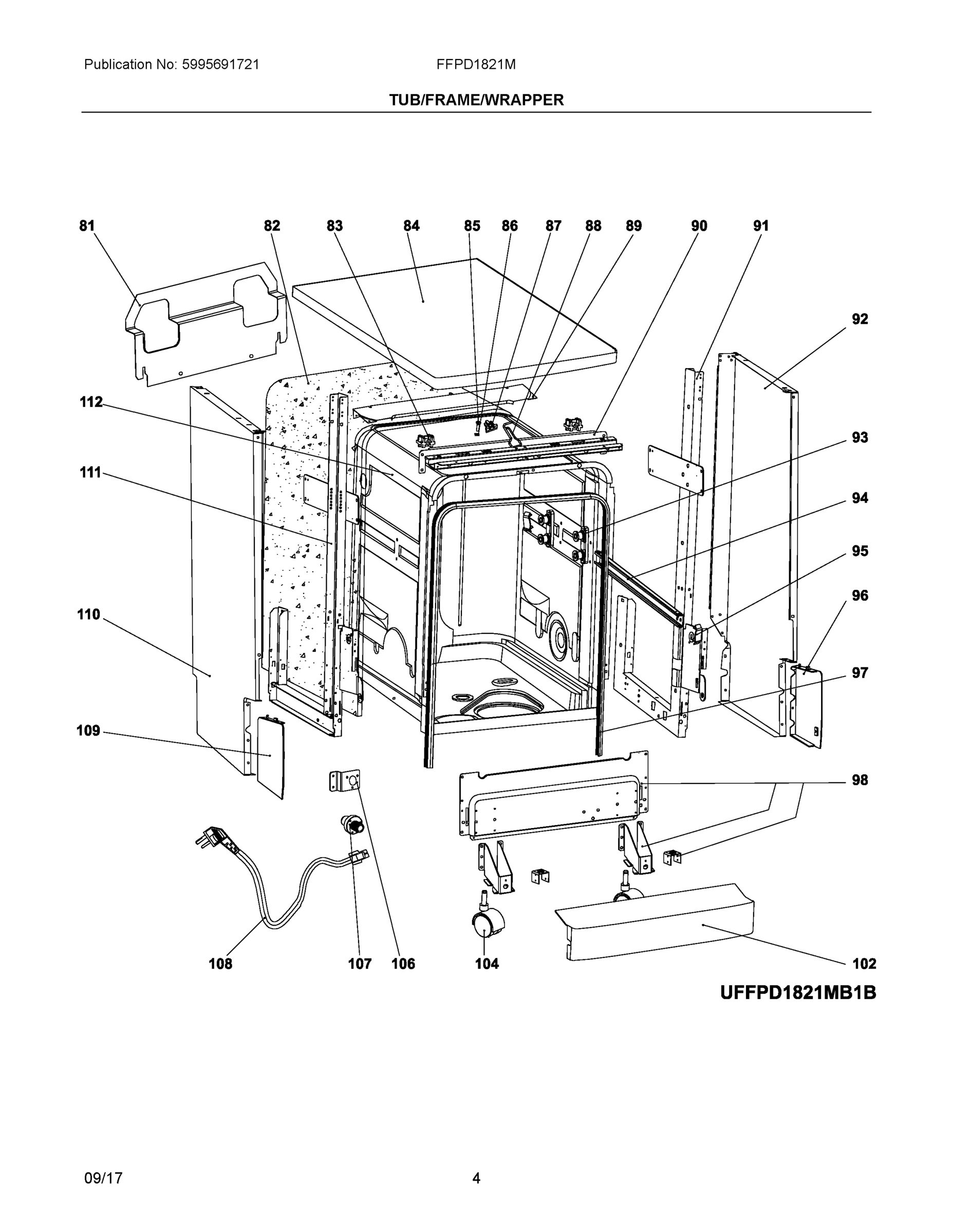 03 - TUB/FRAME/WRAPPER