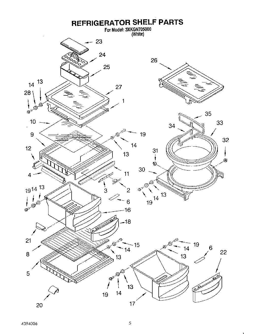 04 - REFRIGERATOR SHELF